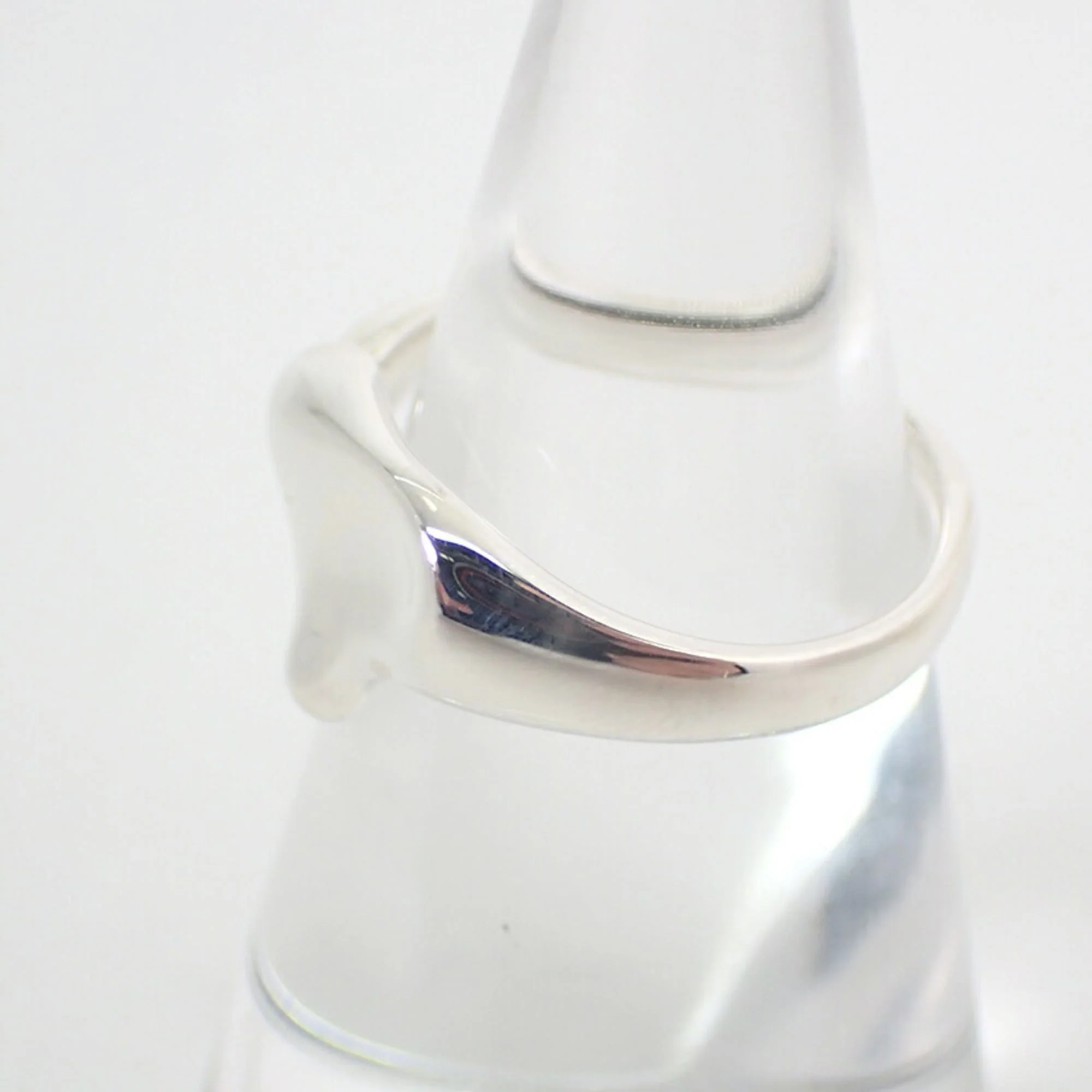 Heart Band Ring Sterling Silver - Image 3