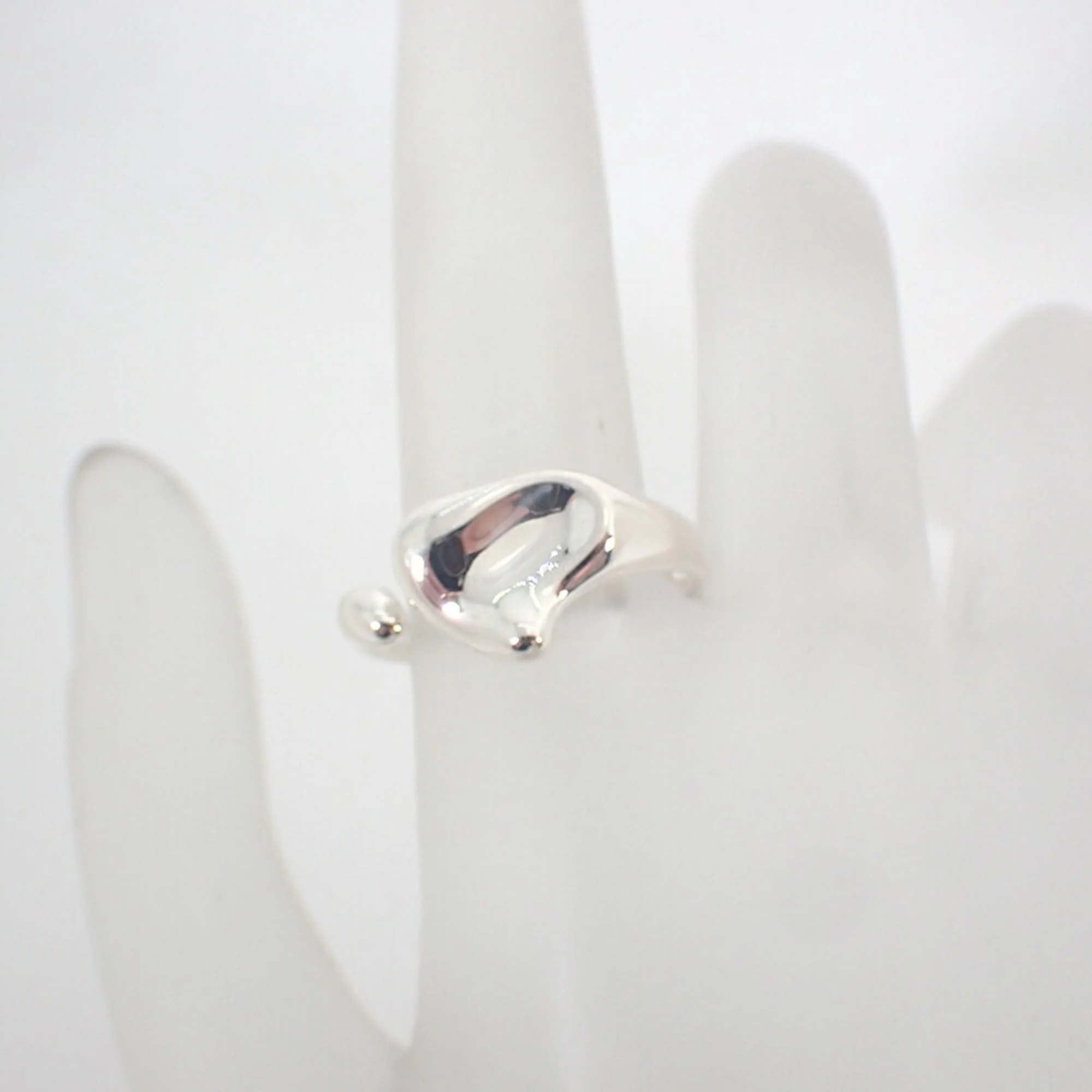 Heart Band Ring Sterling Silver - Image 5