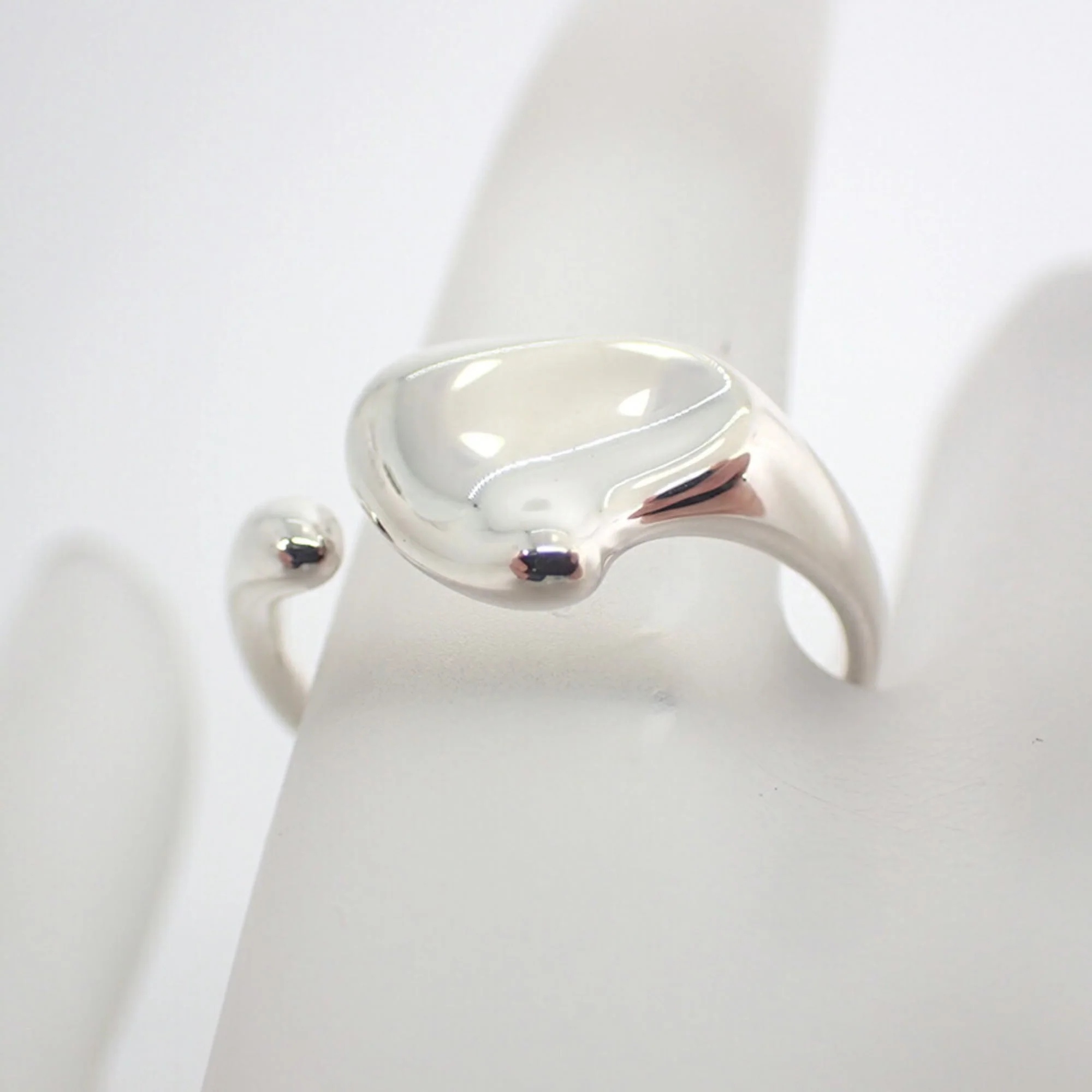 Heart Band Ring Sterling Silver - Image 8