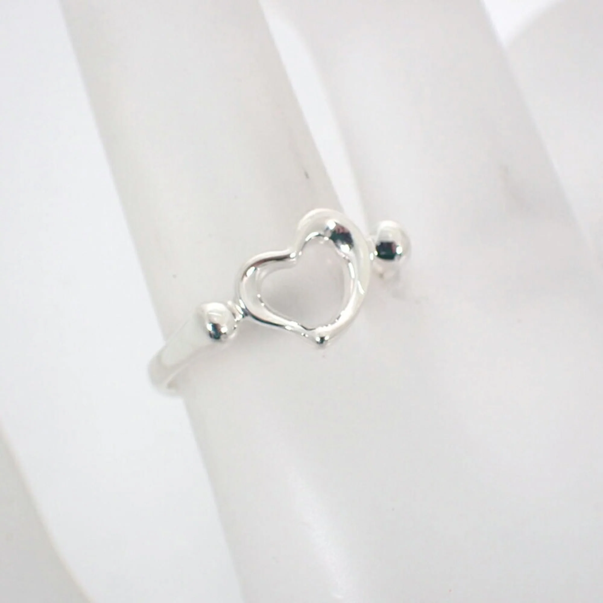 Heart Ring Sterling Silver - Image 7