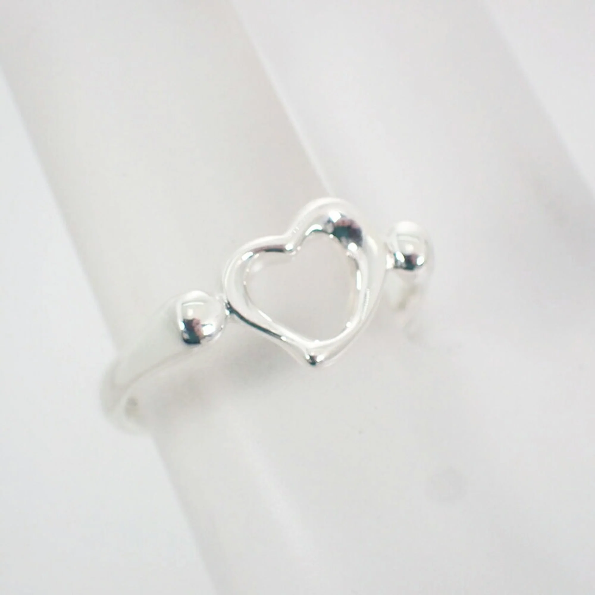 Heart Ring Sterling Silver - Image 6