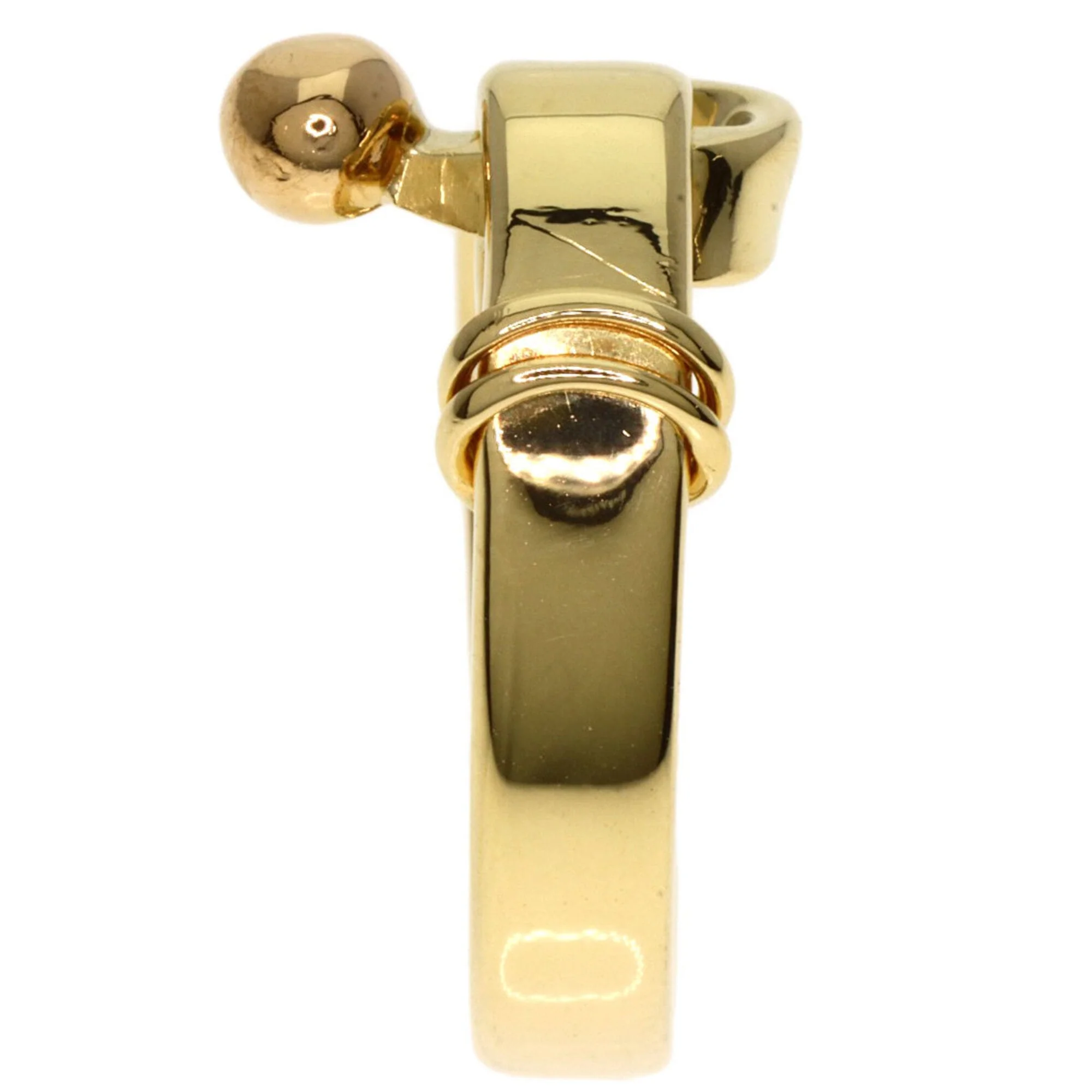 Hook Eye Ring 18K Yellow Gold - Image 3