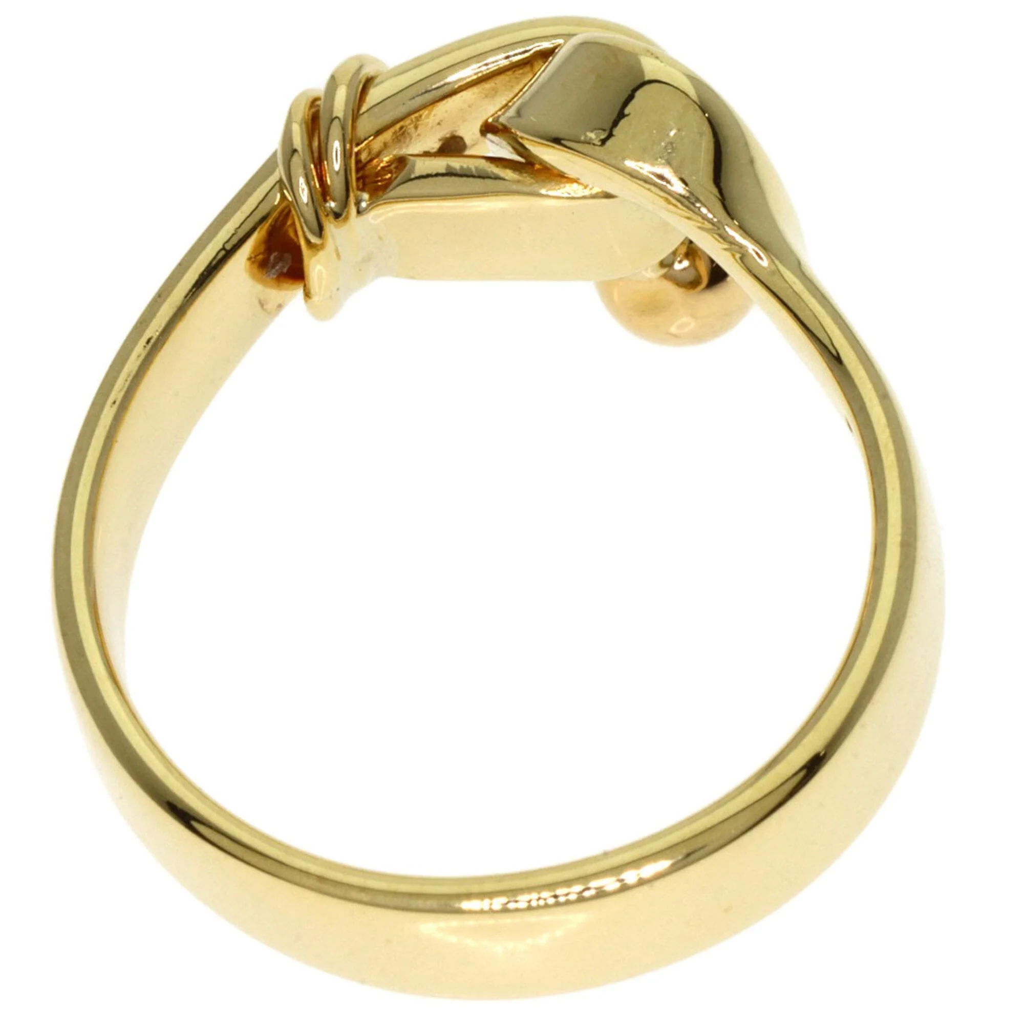 Hook Eye Ring 18K Yellow Gold - Image 4