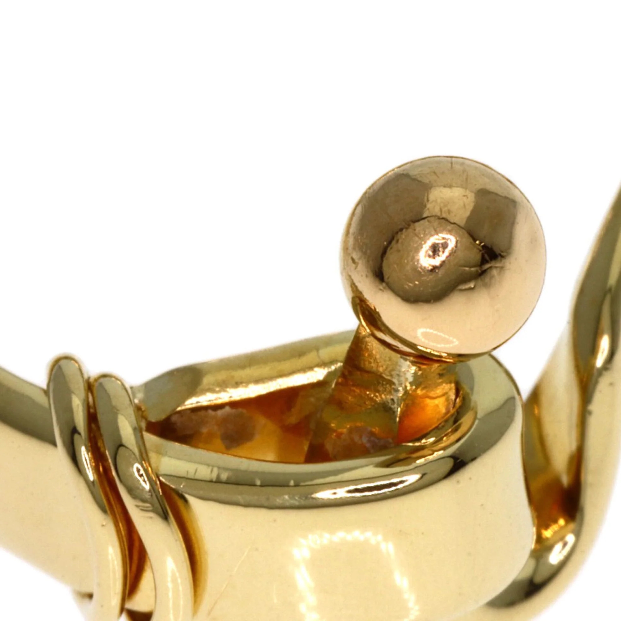 Hook Eye Ring 18K Yellow Gold - Image 7