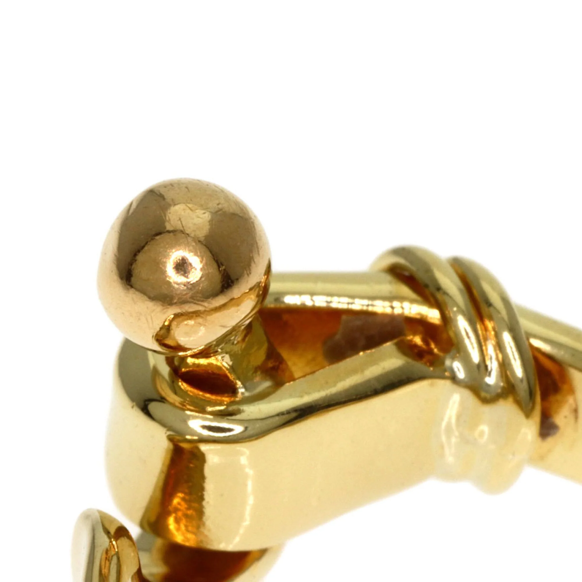 Hook Eye Ring 18K Yellow Gold - Image 8