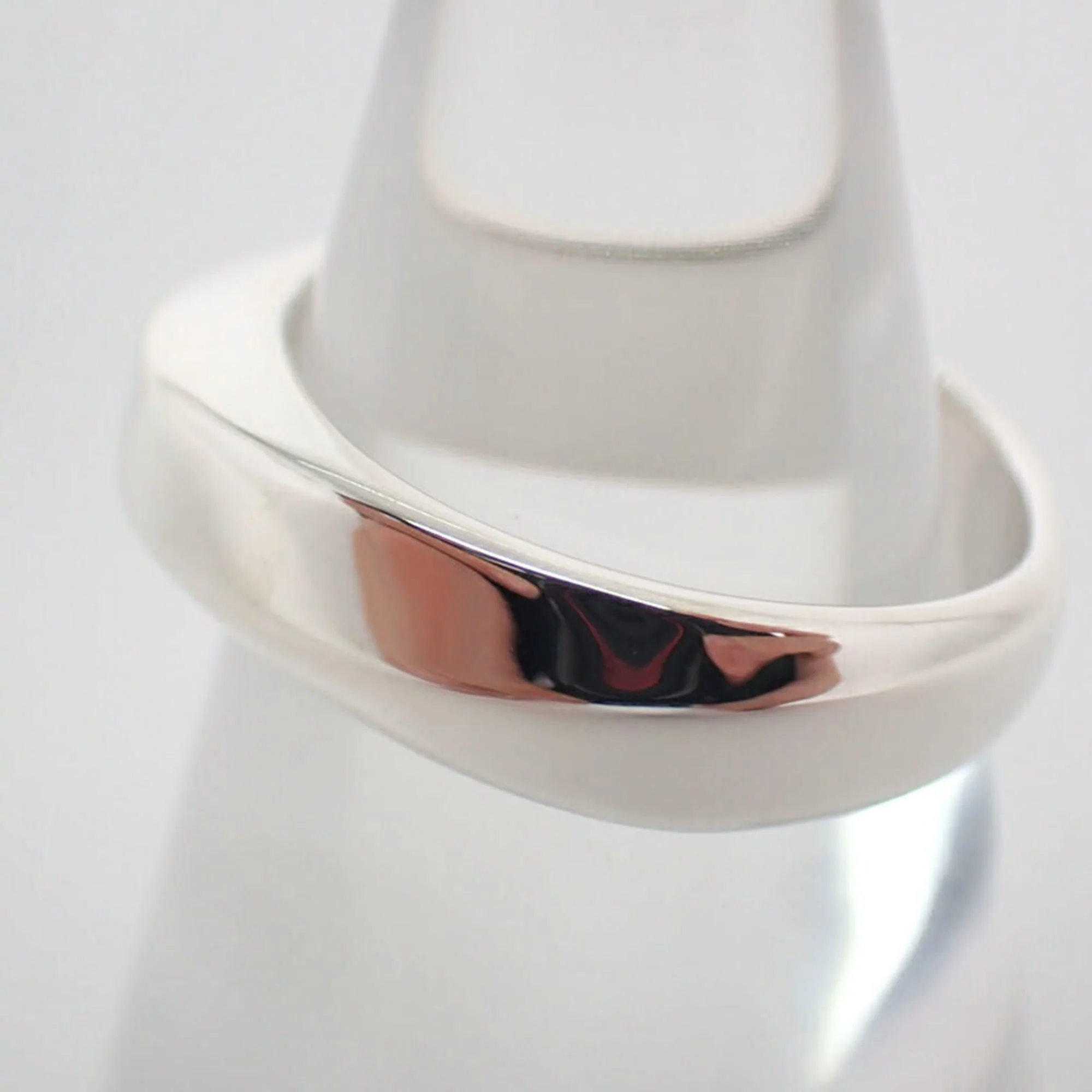Knife Edge Ring Sterling Silver - Image 4