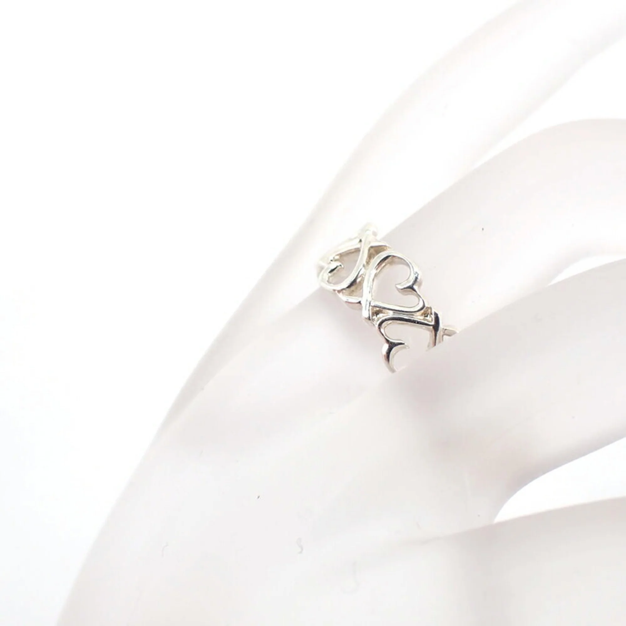 Loving Heart Ring Sterling Silver - Image 3