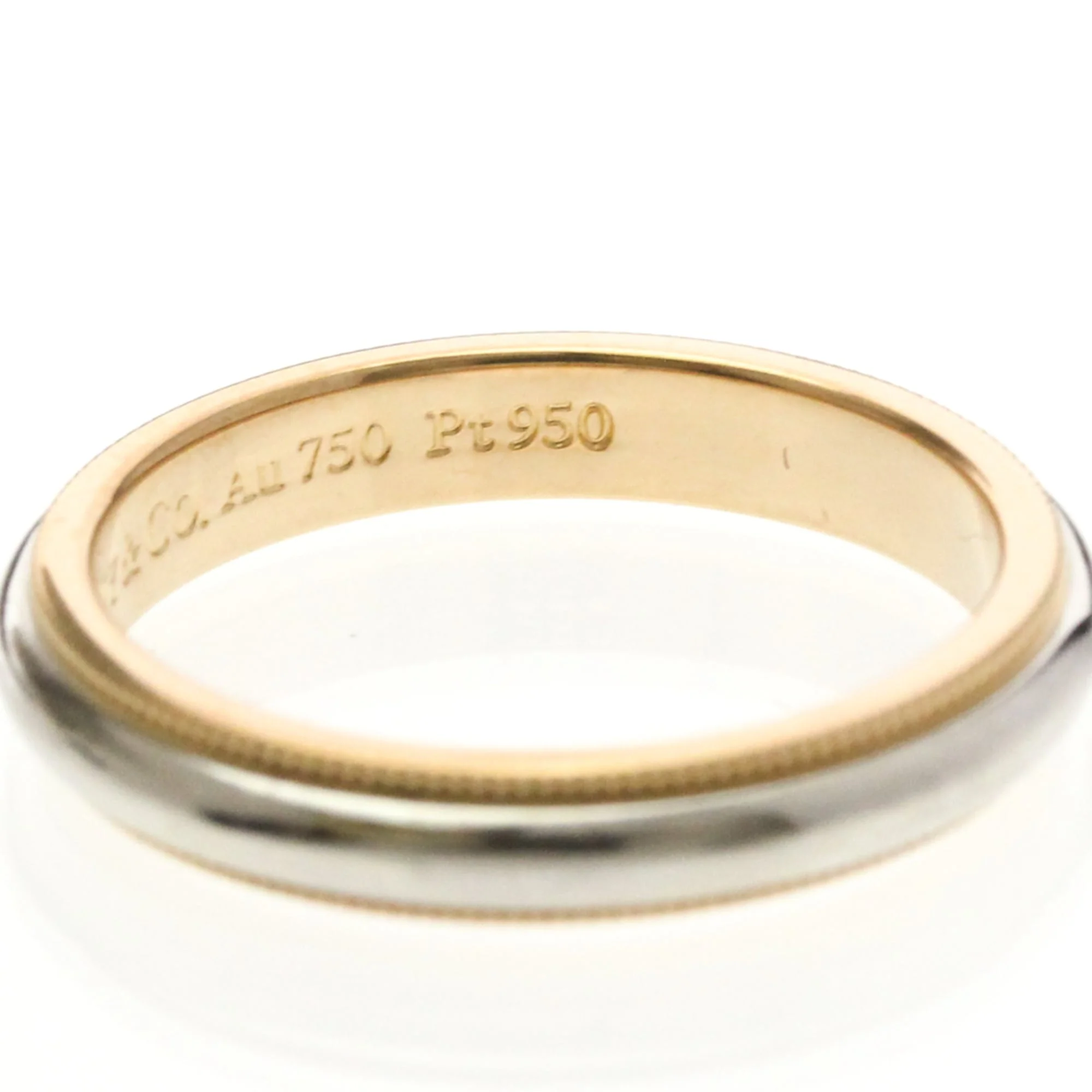 Milgrain Ring Sterling Silver and 18K Rose Gold and Platinum - Image 6