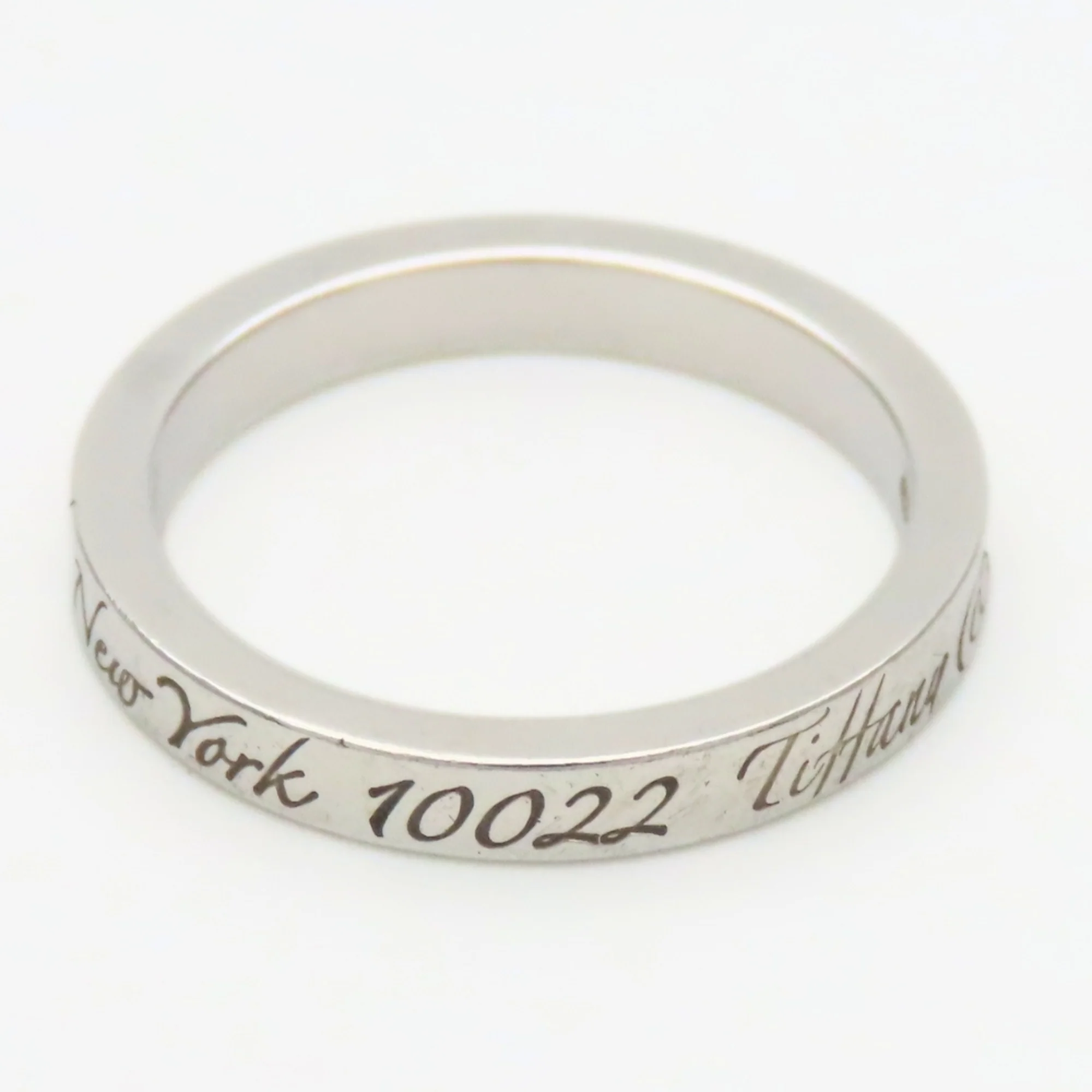 Notes Narrow New York Ring Sterling Silver - Image 5