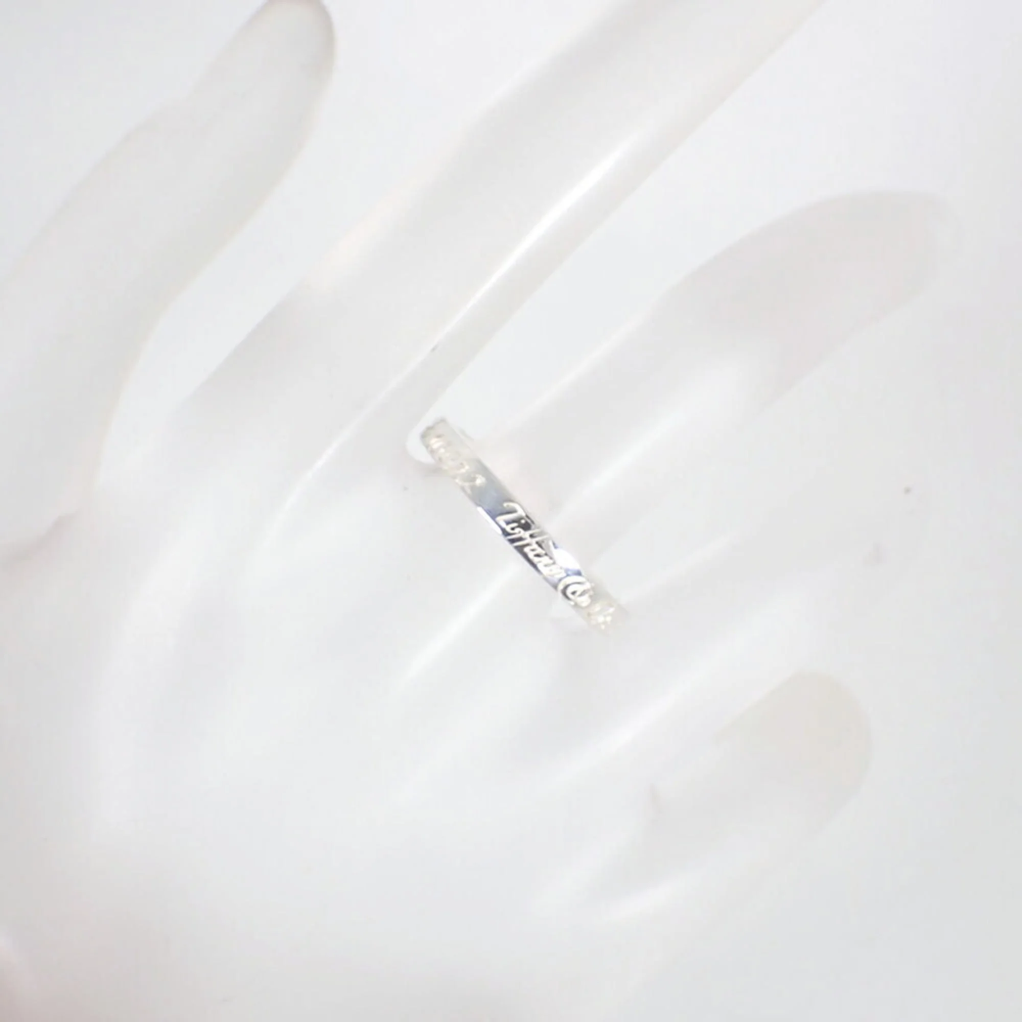 Notes Narrow Ring Sterling Silver - Image 5