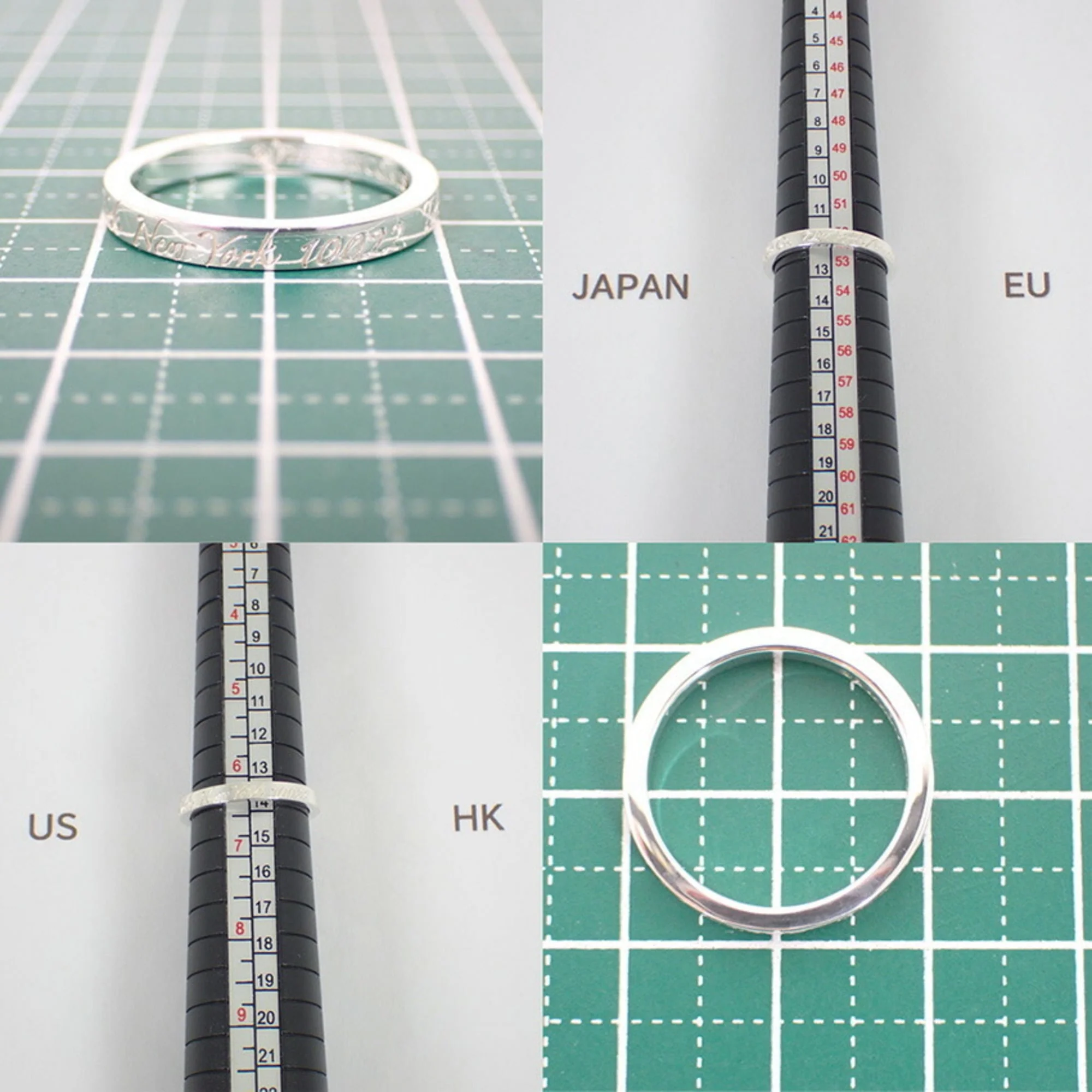 Notes Narrow Ring Sterling Silver - Image 9