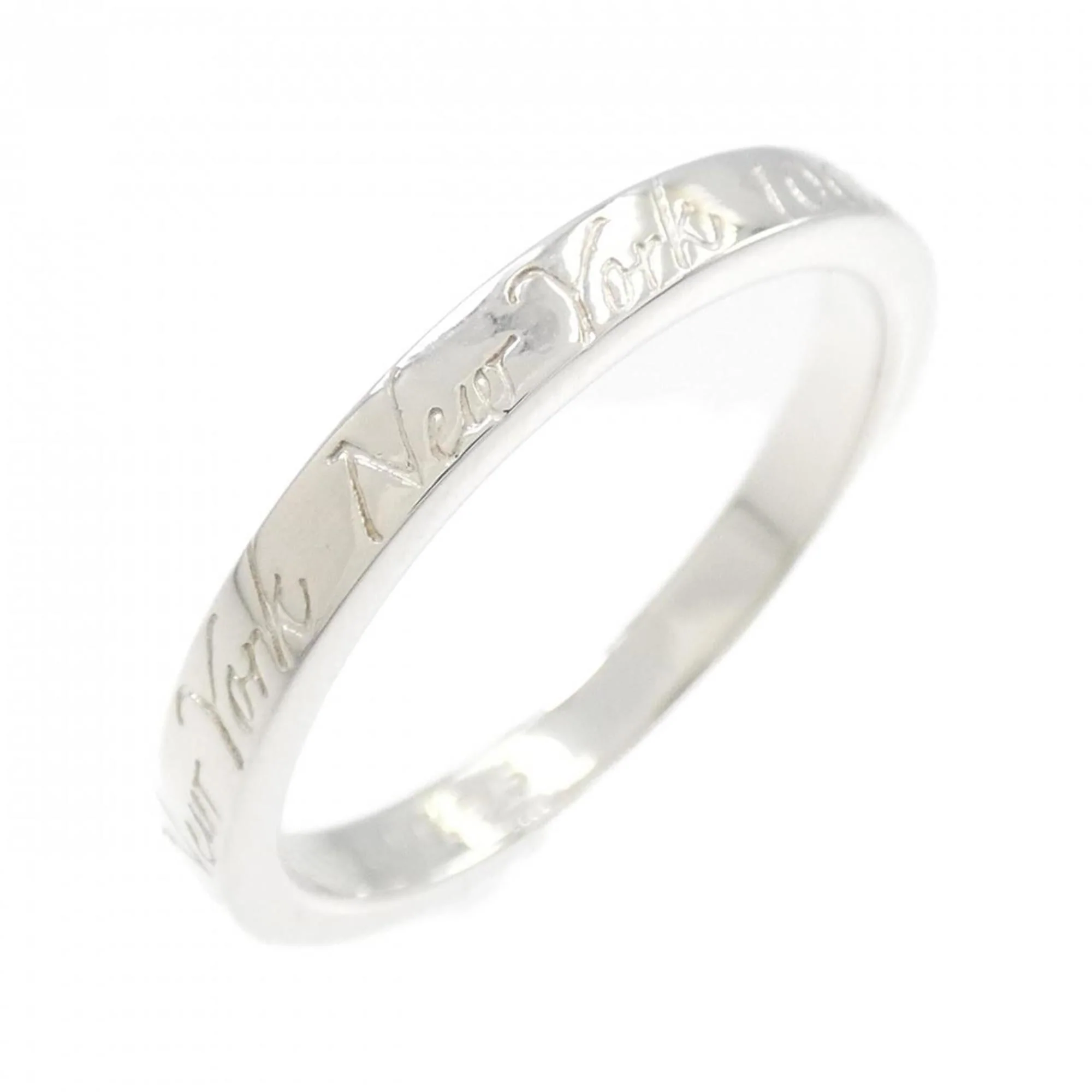 Notes Narrow Ring Sterling Silver