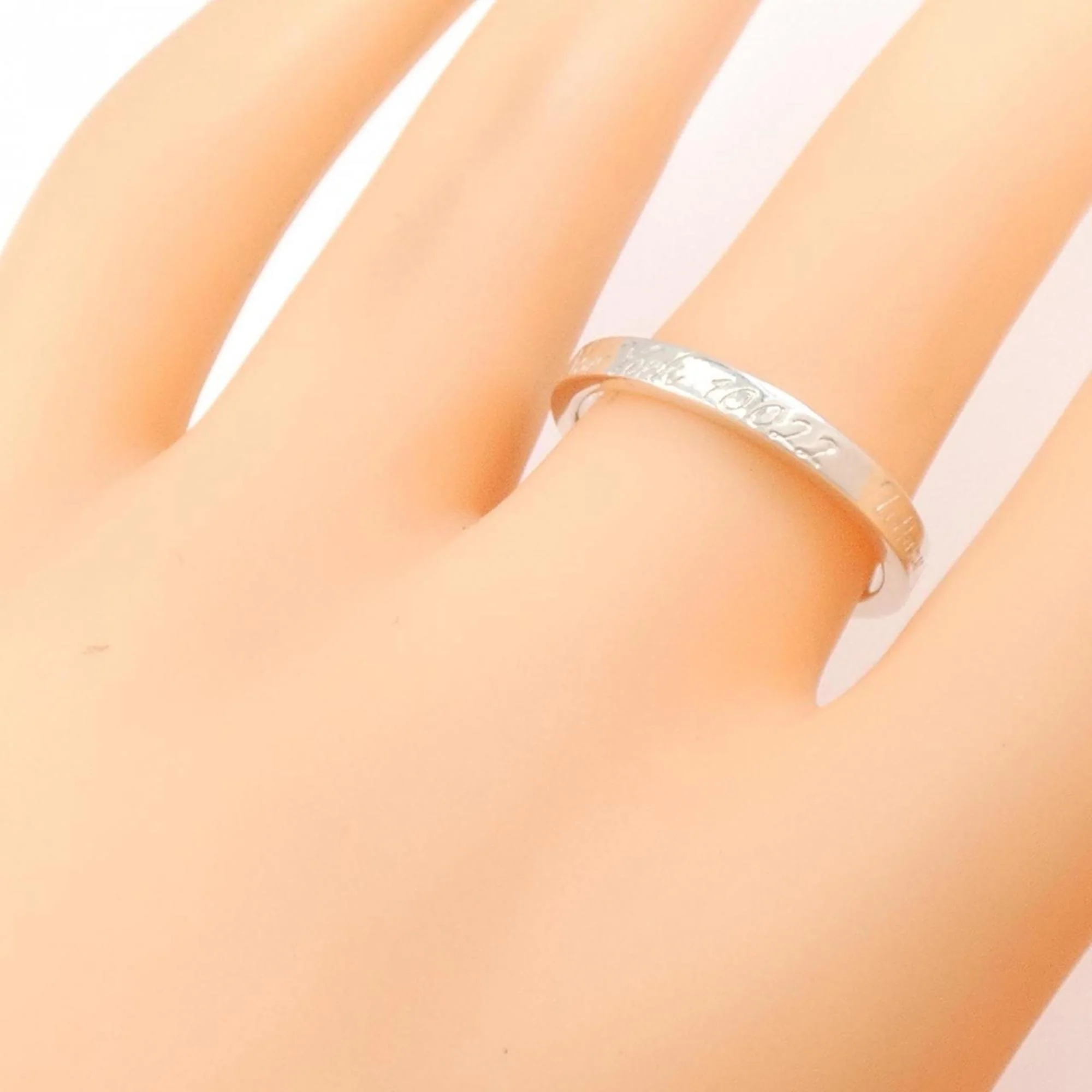 Notes Narrow Ring Sterling Silver - Image 4