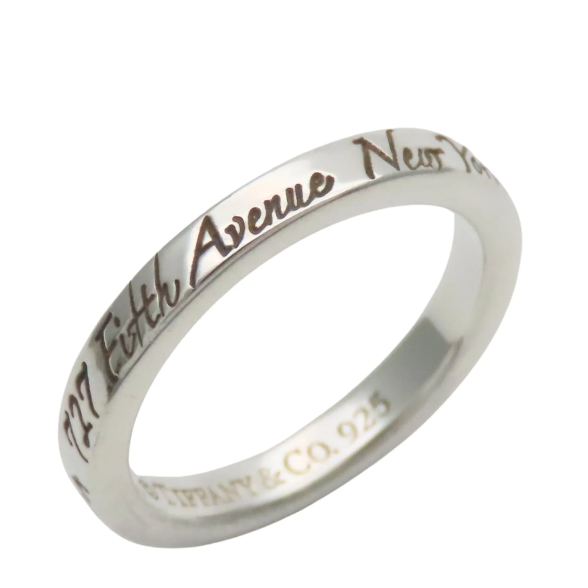 Notes Narrow Ring Sterling Silver - Image 2