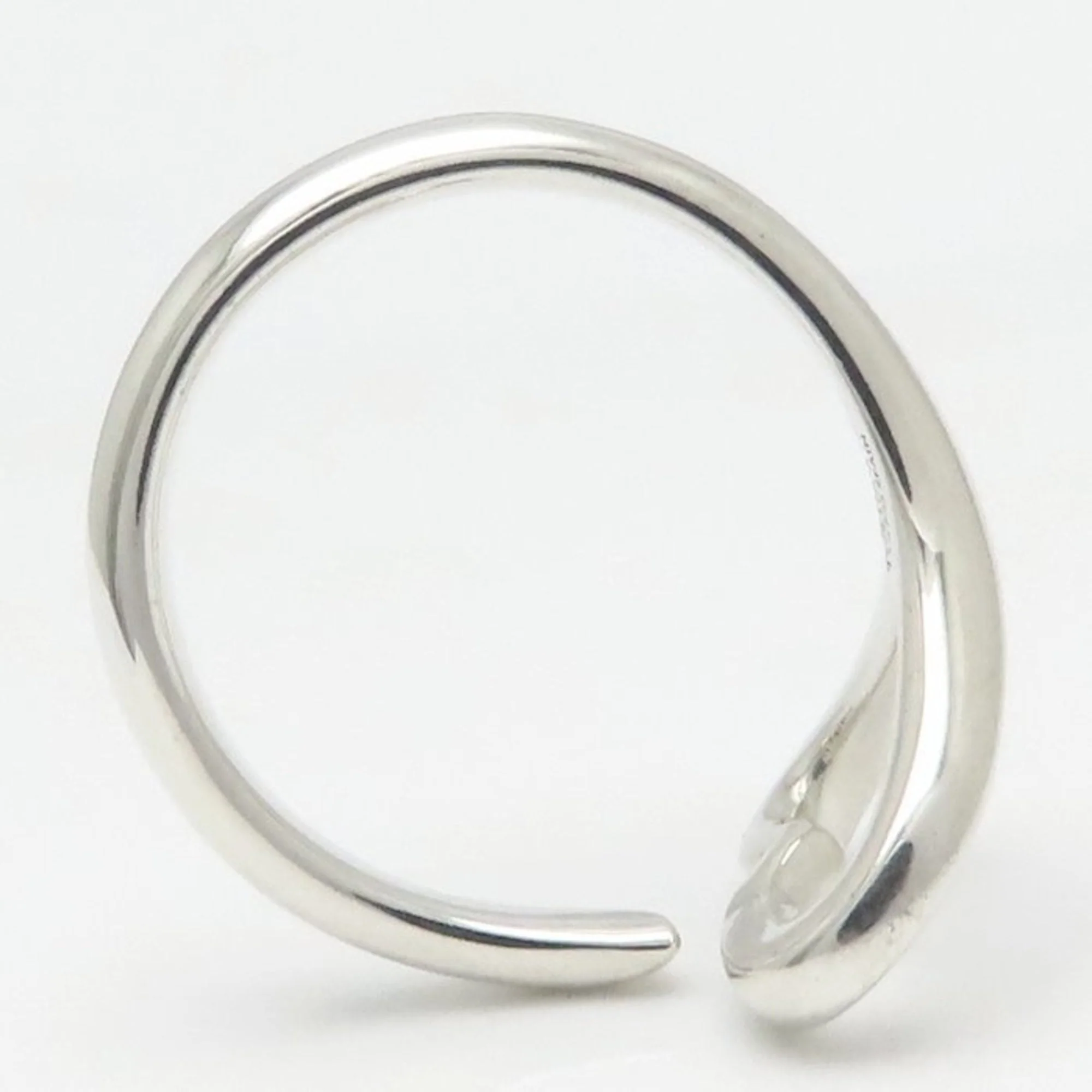 Open Heart Ring Sterling Silver - Image 5