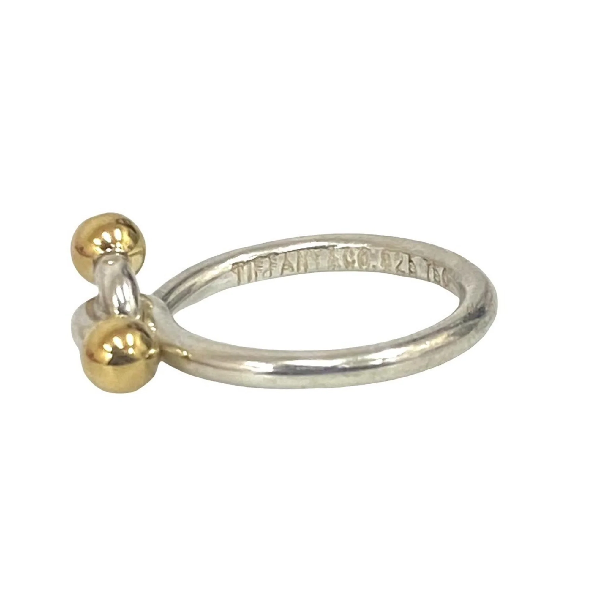 Ring 18K Gold and Sterling Silver - Image 3