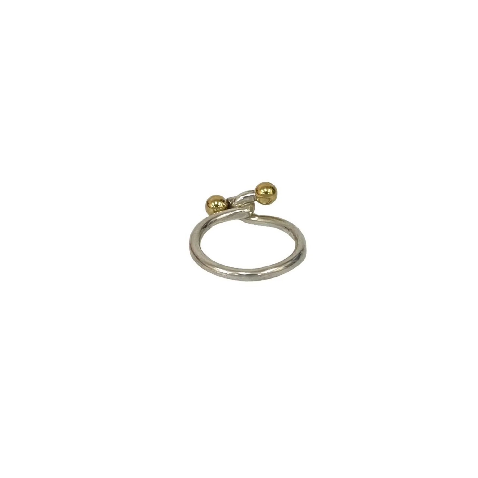 Ring 18K Gold and Sterling Silver - Image 6