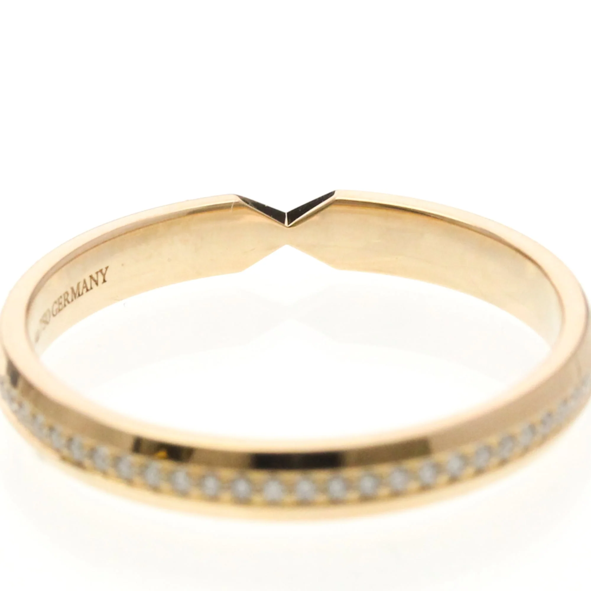 Ring 18K Rose Gold with Diamond - Image 7