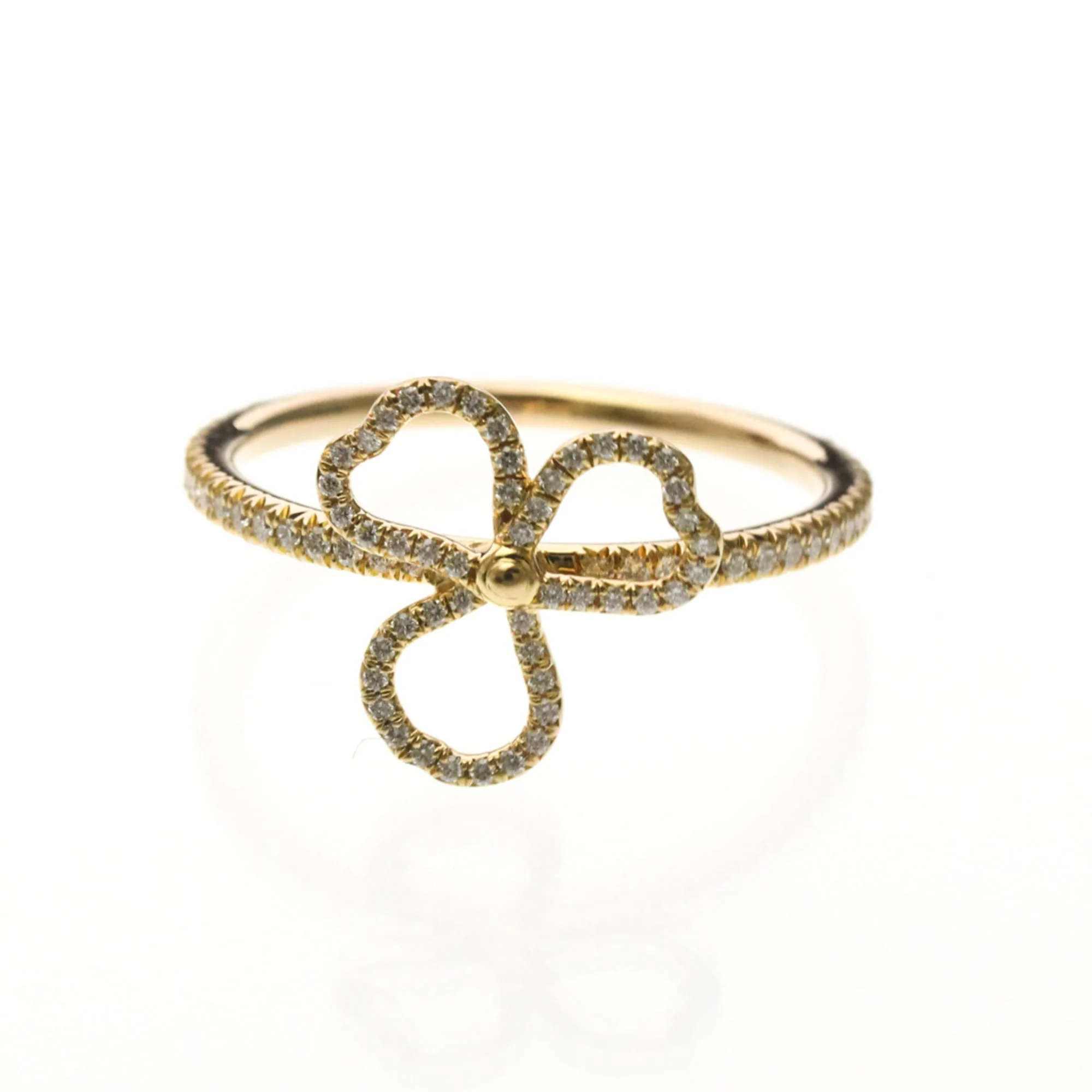 Ring 18K Rose Gold with Diamond