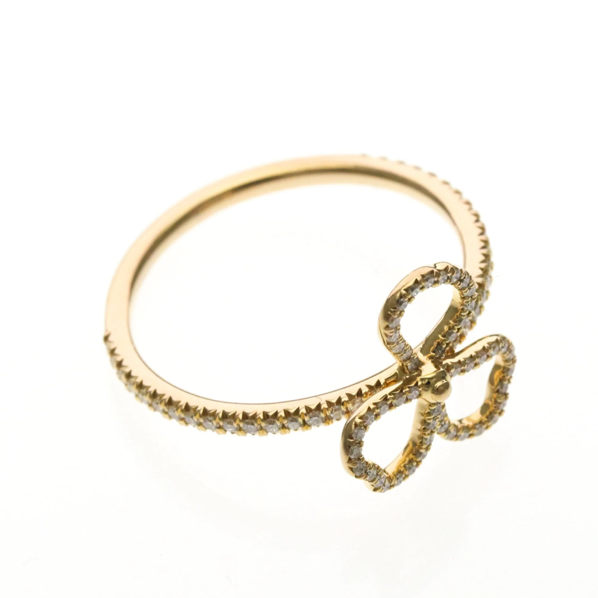 Ring 18K Rose Gold with Diamond - Image 9