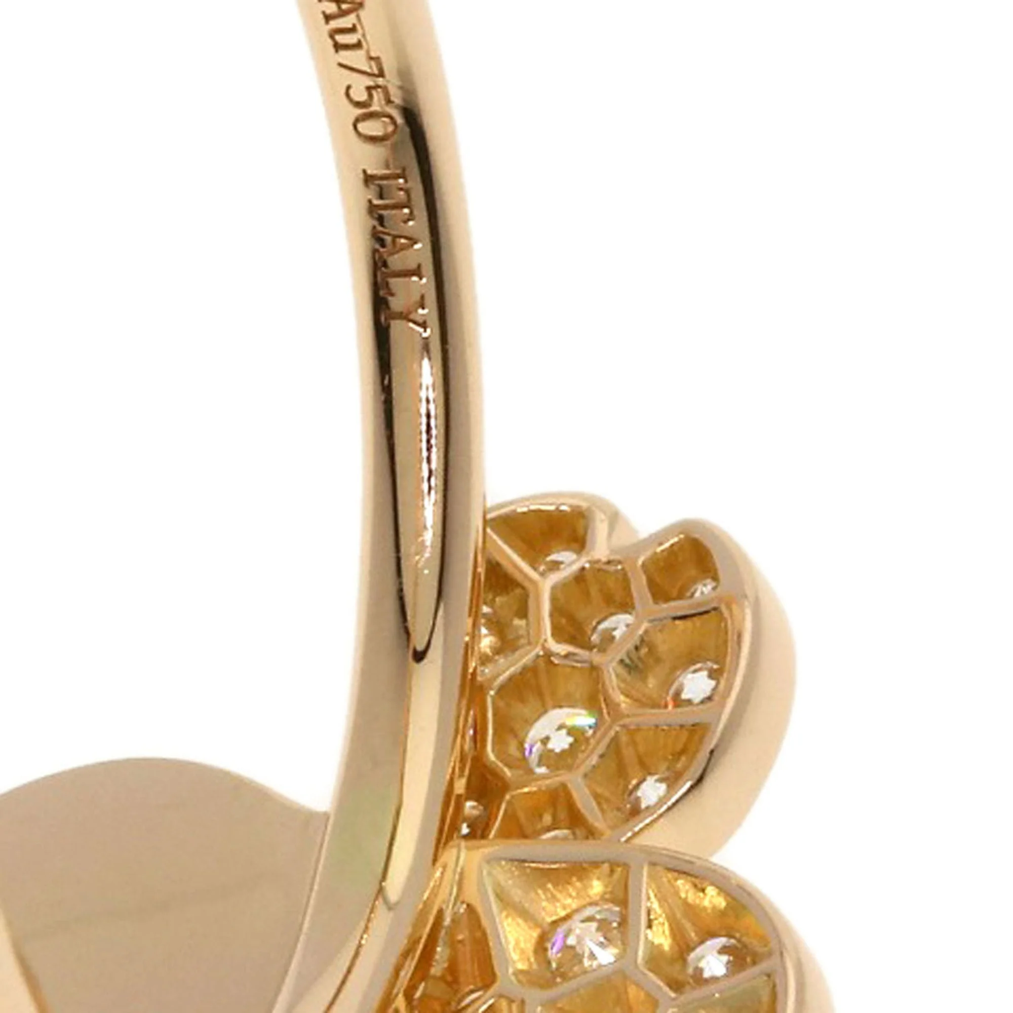 Ring 18K Rose Gold with Pink Diamond - Image 6