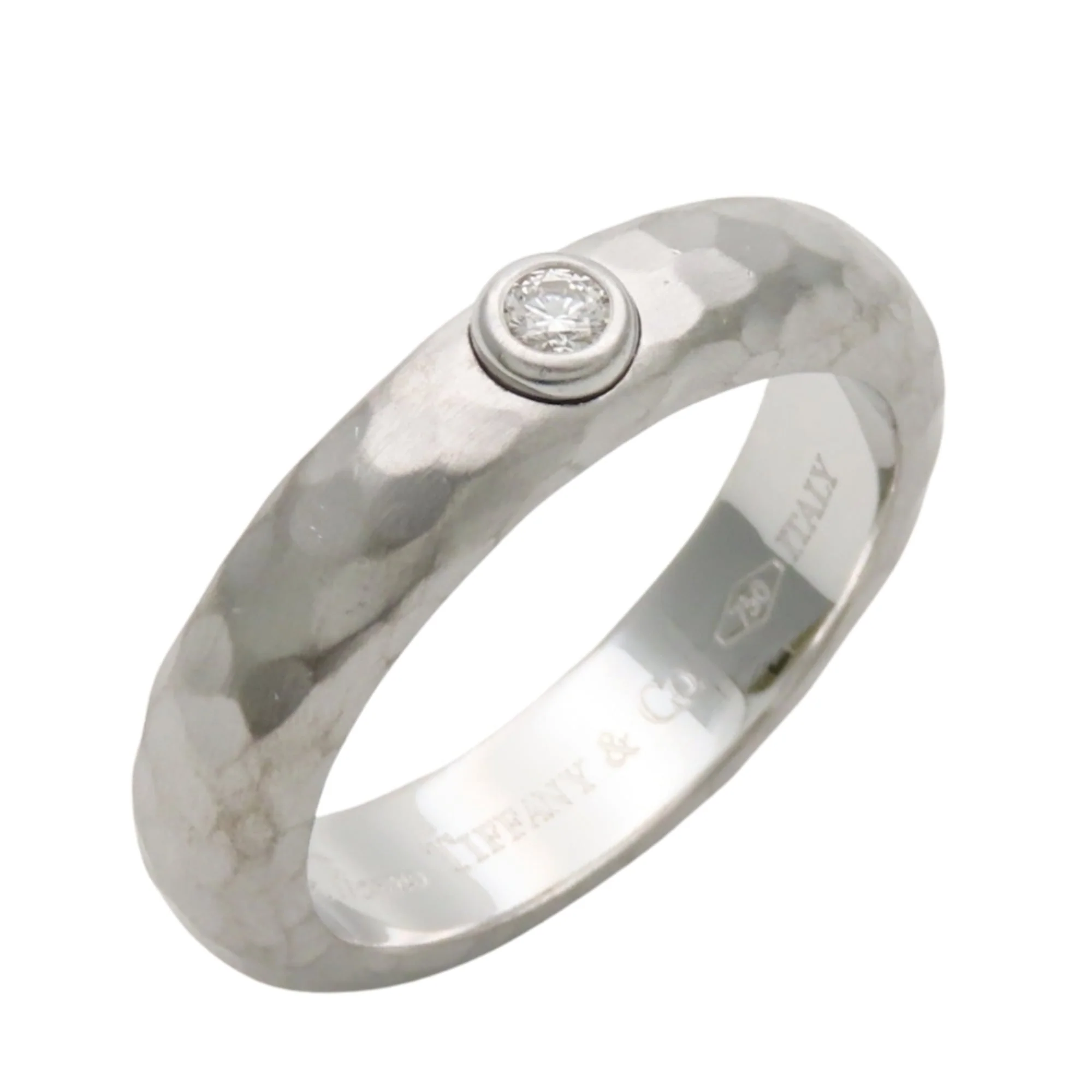 Ring 18K White Gold with Diamond