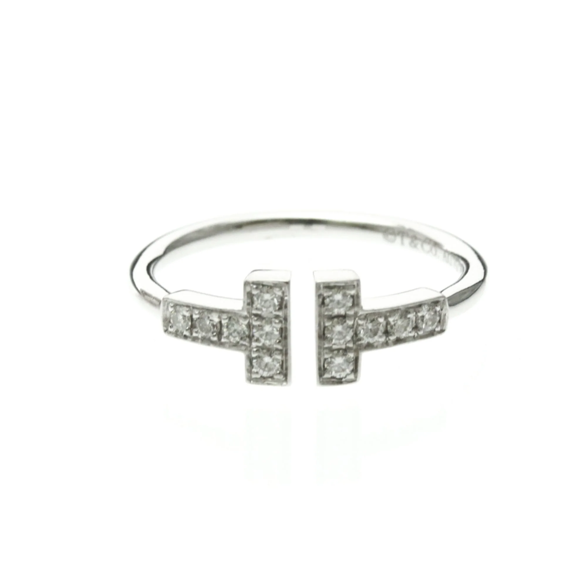 Ring 18K White Gold With Diamond