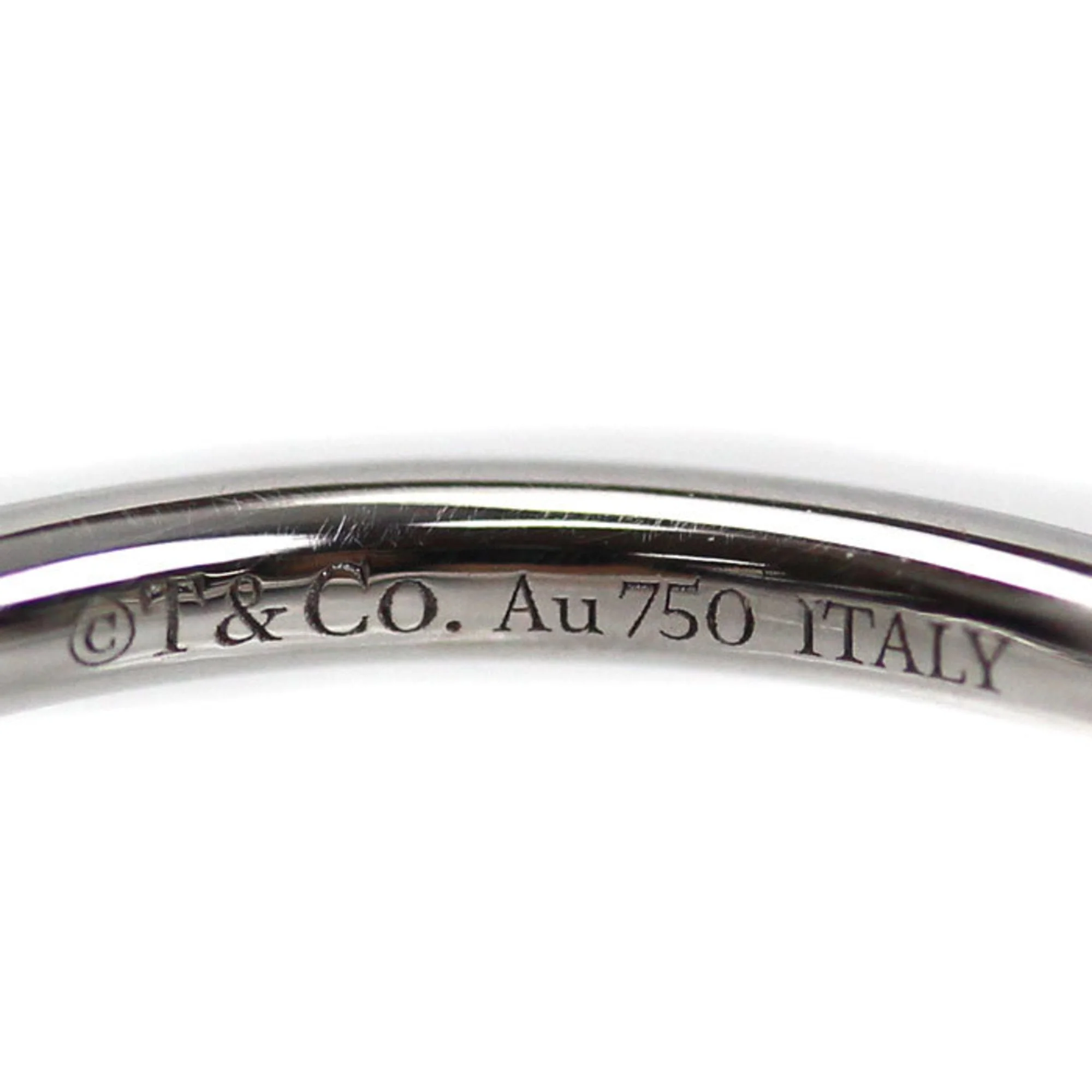 Ring 18K White Gold With Turquoise And Diamond - Image 5