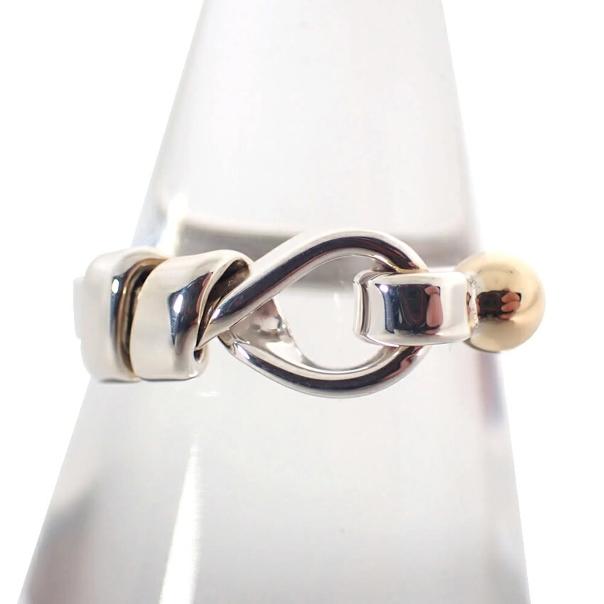 Ring 18K Yellow Gold and Sterling Silver