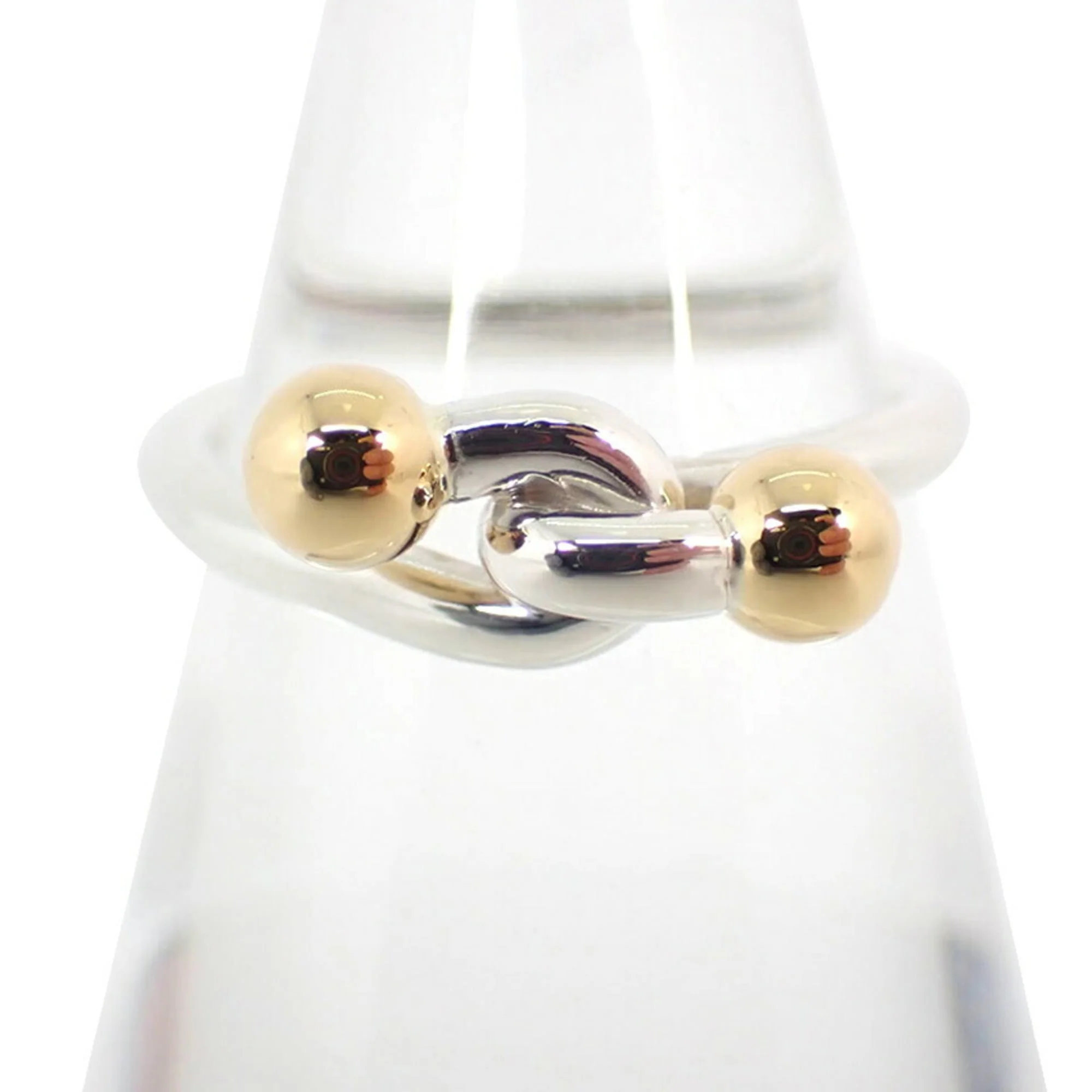 Ring Sterling Silver and 18K Yellow Gold