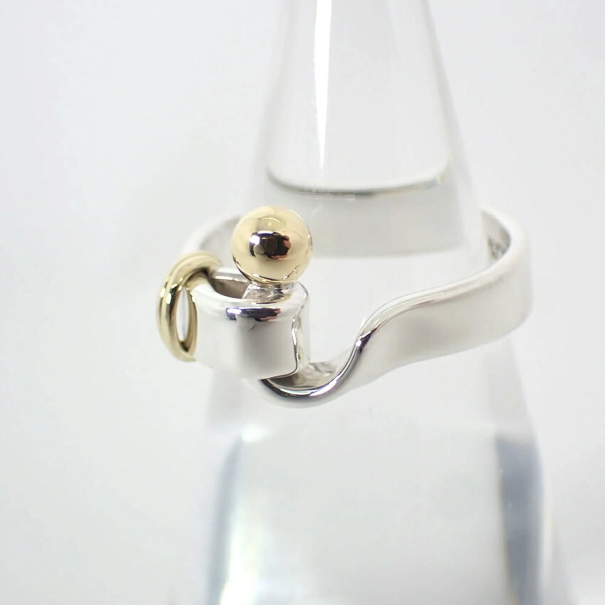 Ring Sterling Silver and 18K Yellow Gold - Image 3