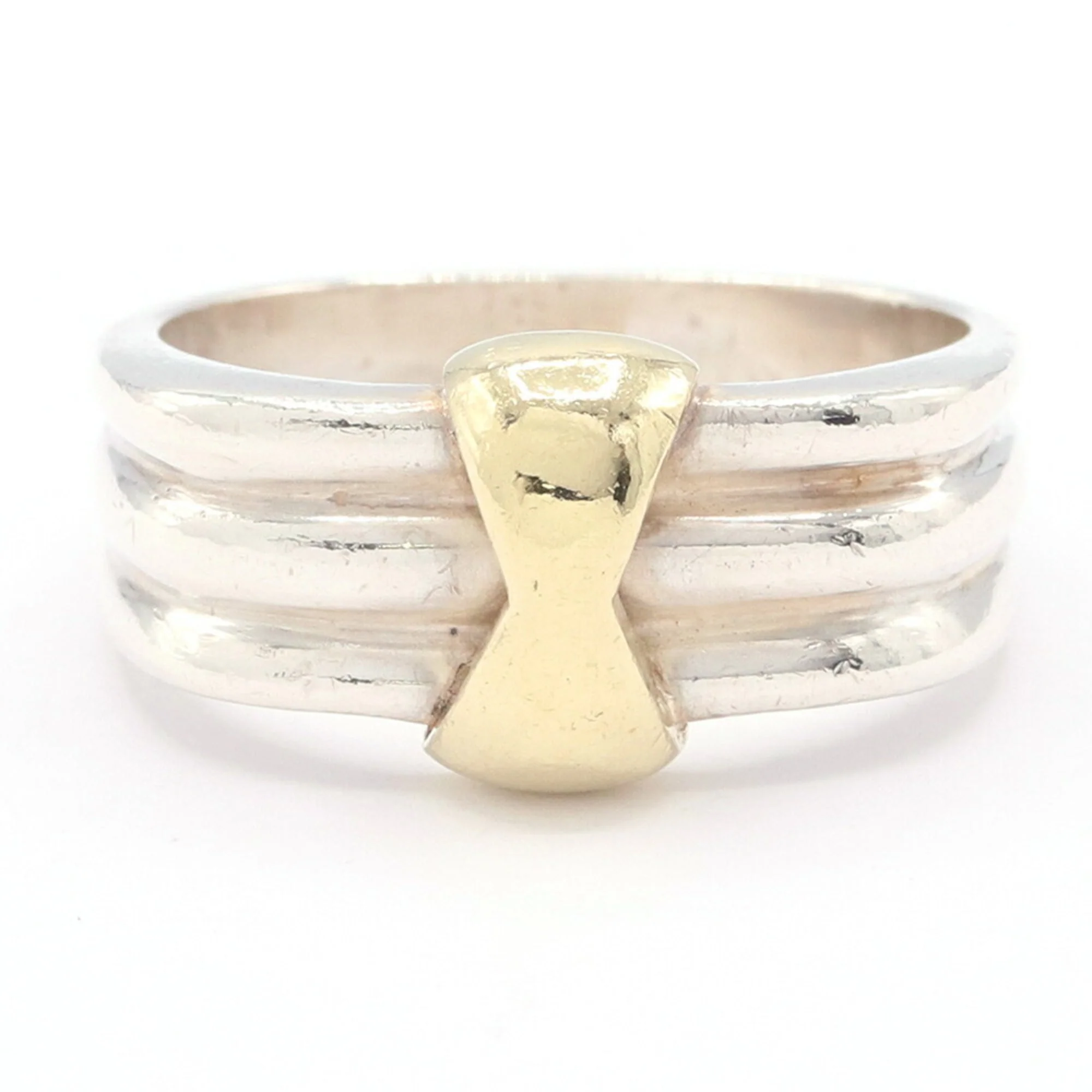 Ring Sterling Silver and 18K Yellow Gold