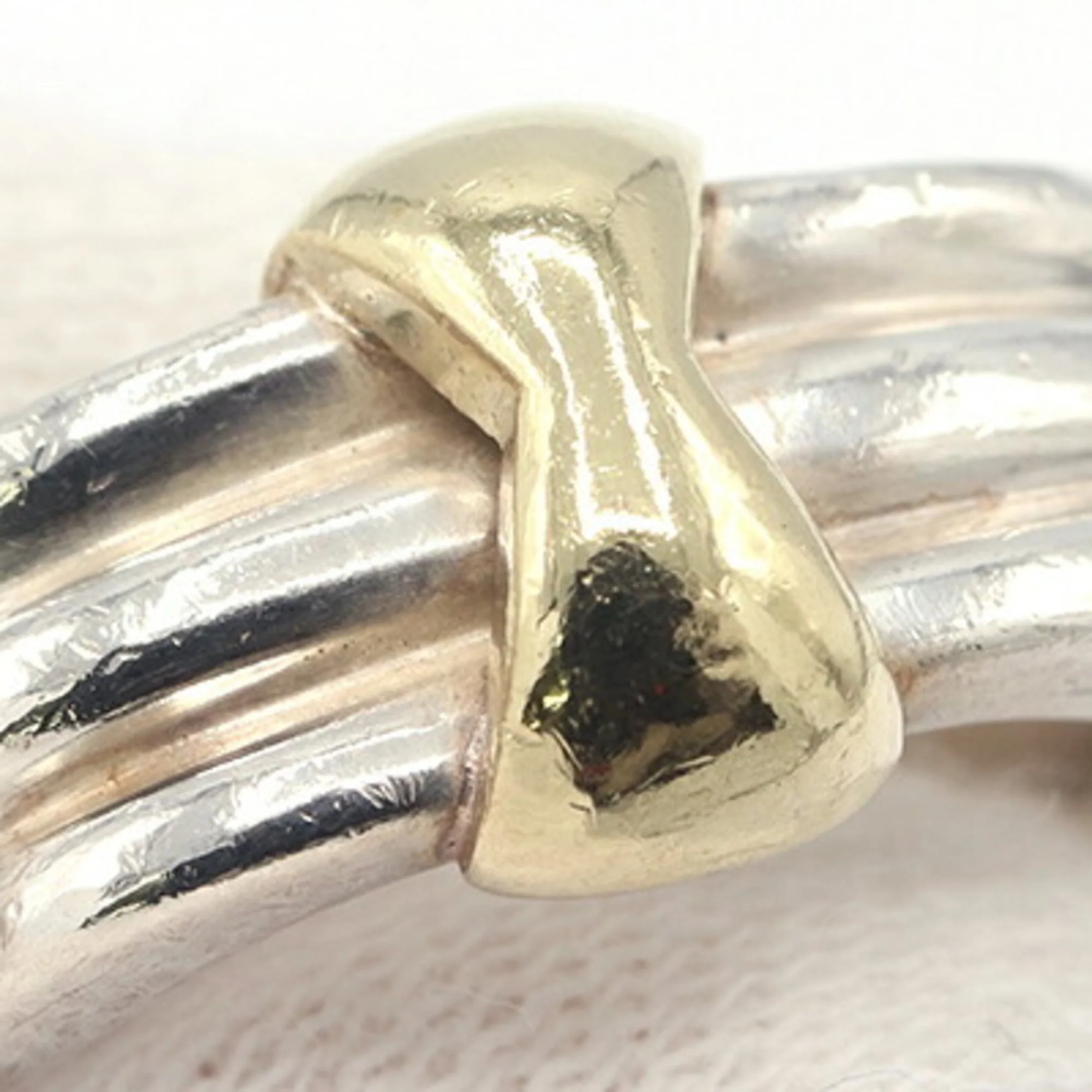 Ring Sterling Silver and 18K Yellow Gold - Image 6