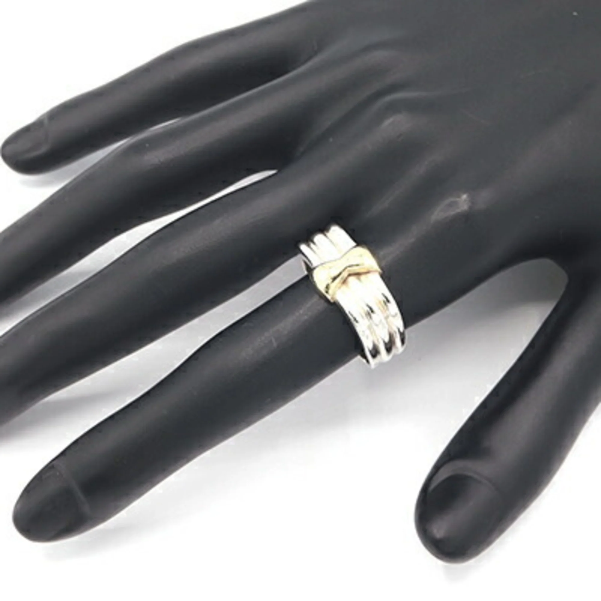 Ring Sterling Silver and 18K Yellow Gold - Image 8