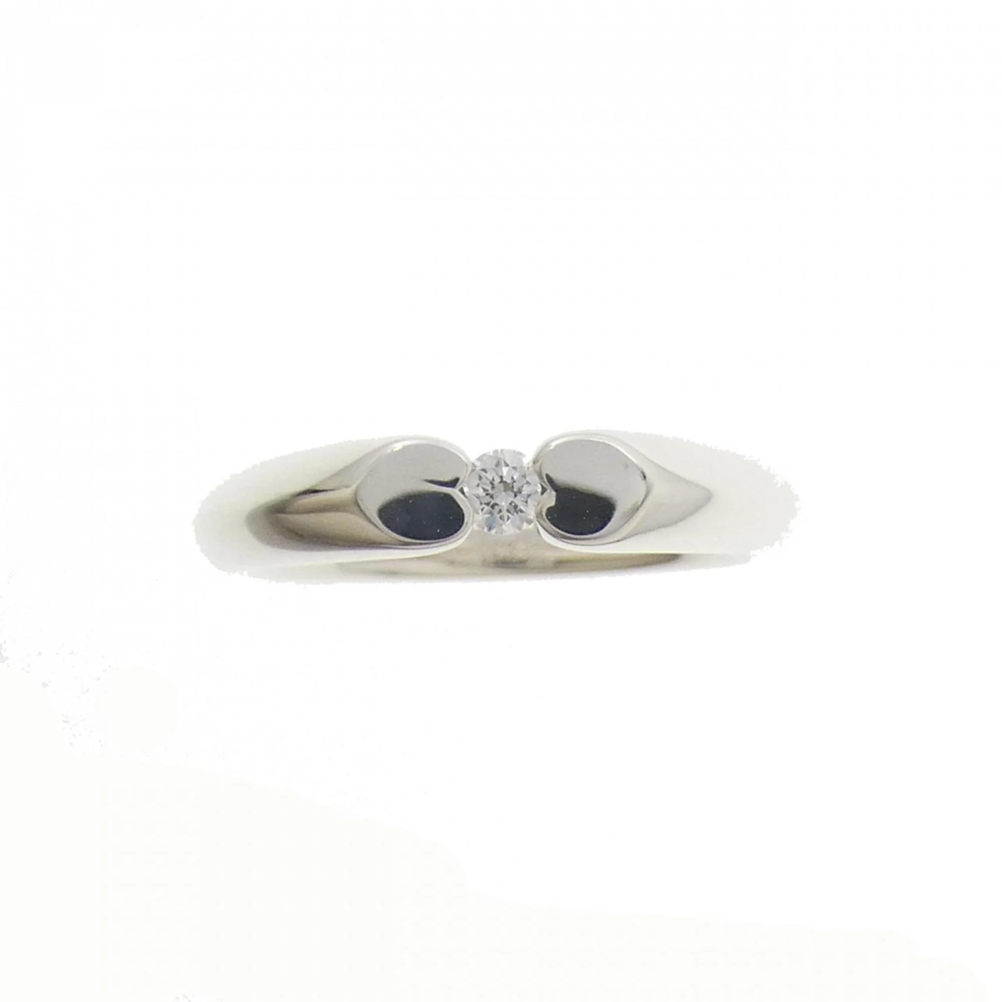 Ring Sterling Silver With Diamond - Image 2