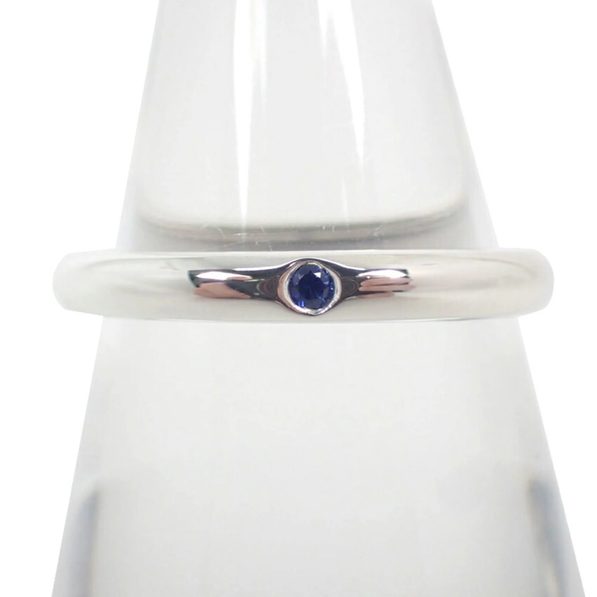 Ring Sterling Silver with Sapphire - Image 2