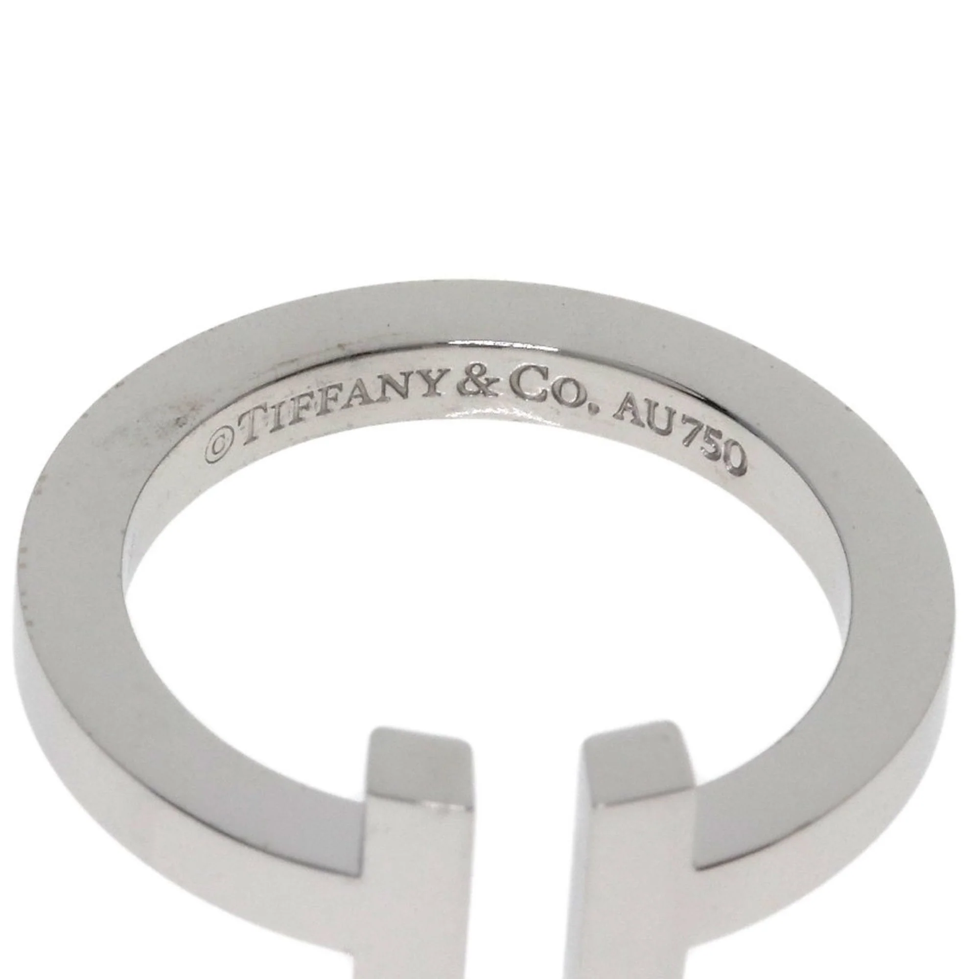 T Square Ring 18K White Gold - Image 5