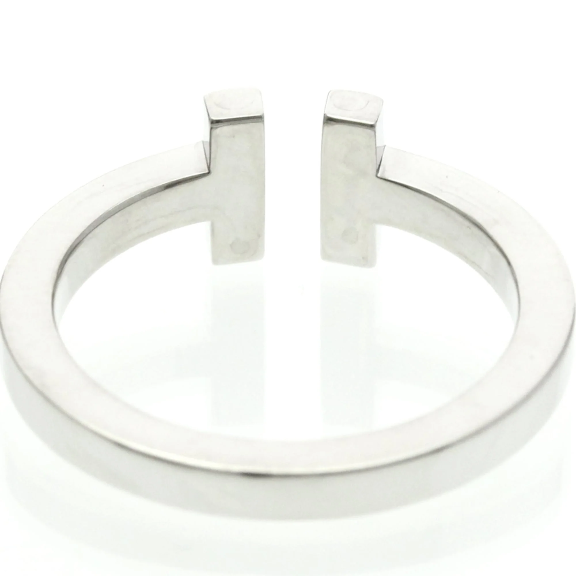 T-Square Ring 18K White Gold - Image 7
