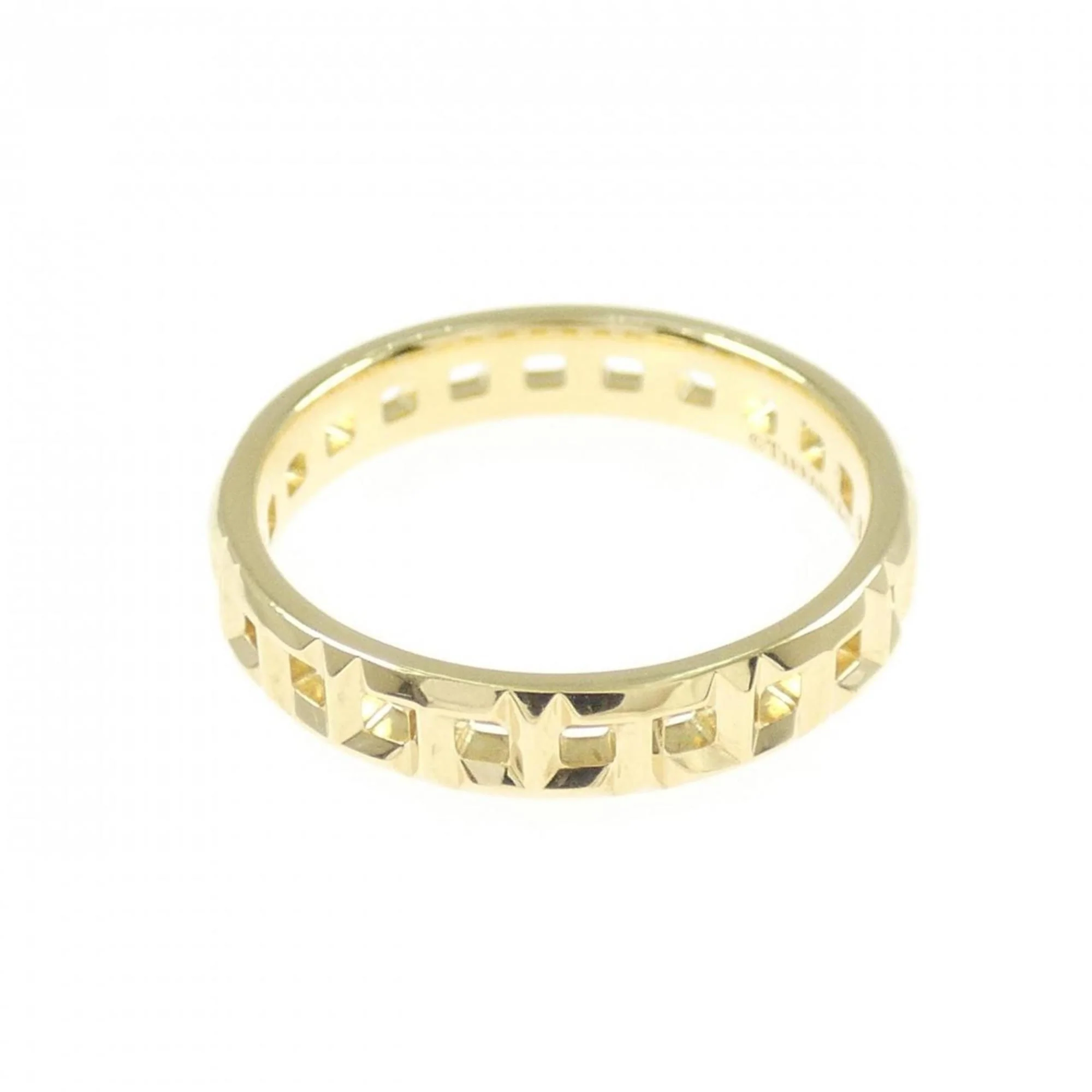 T True Narrow Ring 18K Yellow Gold - Image 2