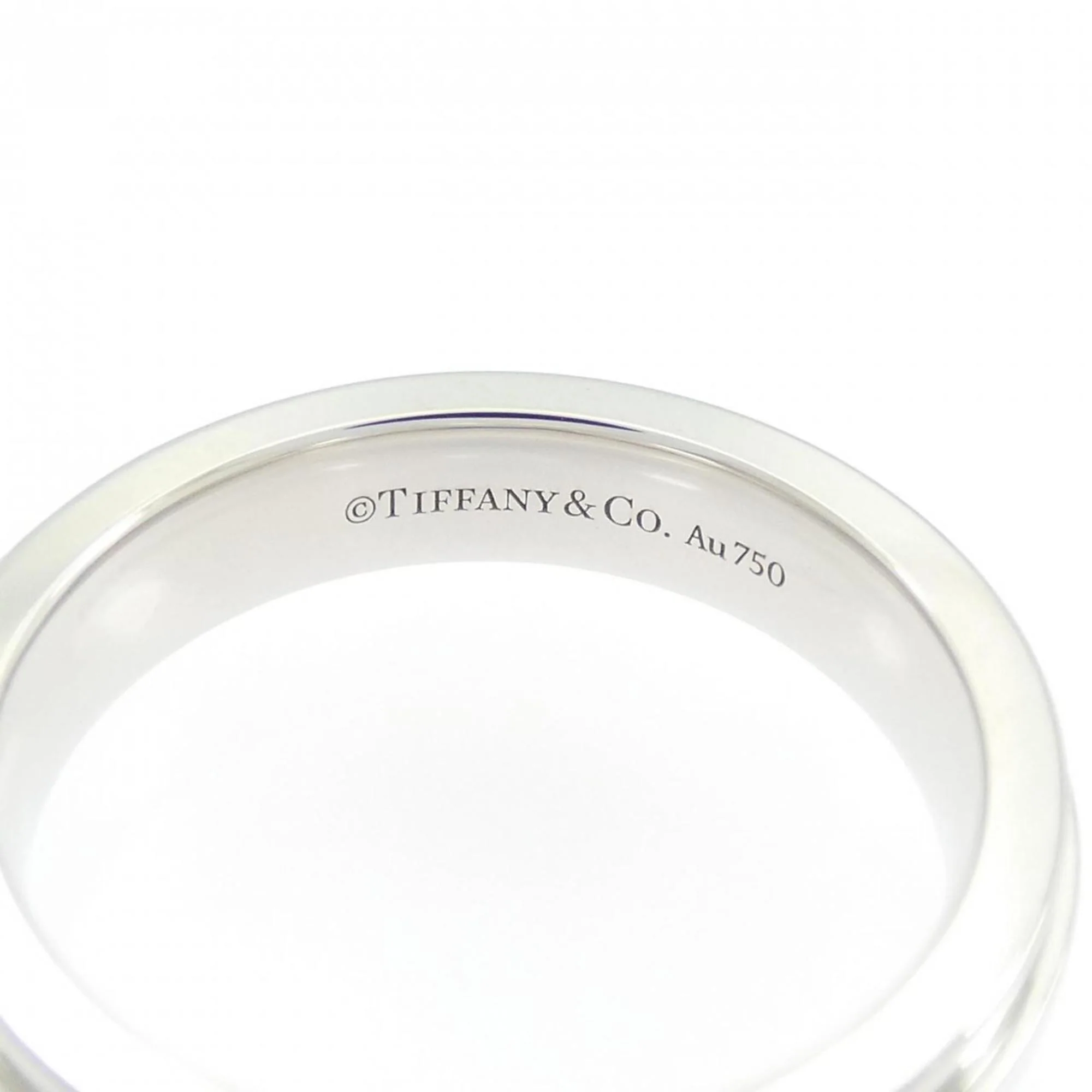 T Two Narrow Ring 18K White Gold - Image 4