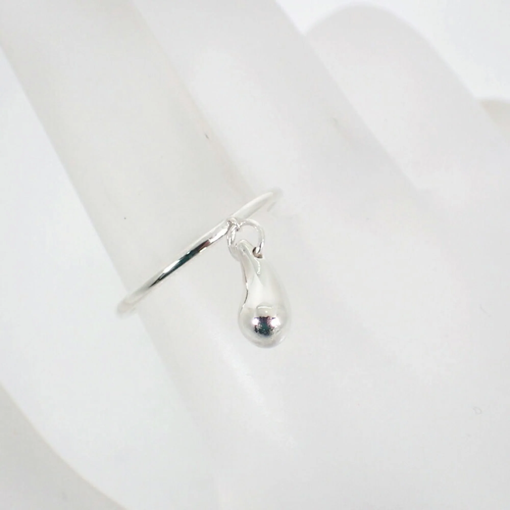 Teardrop Ring Sterling Silver - Image 7