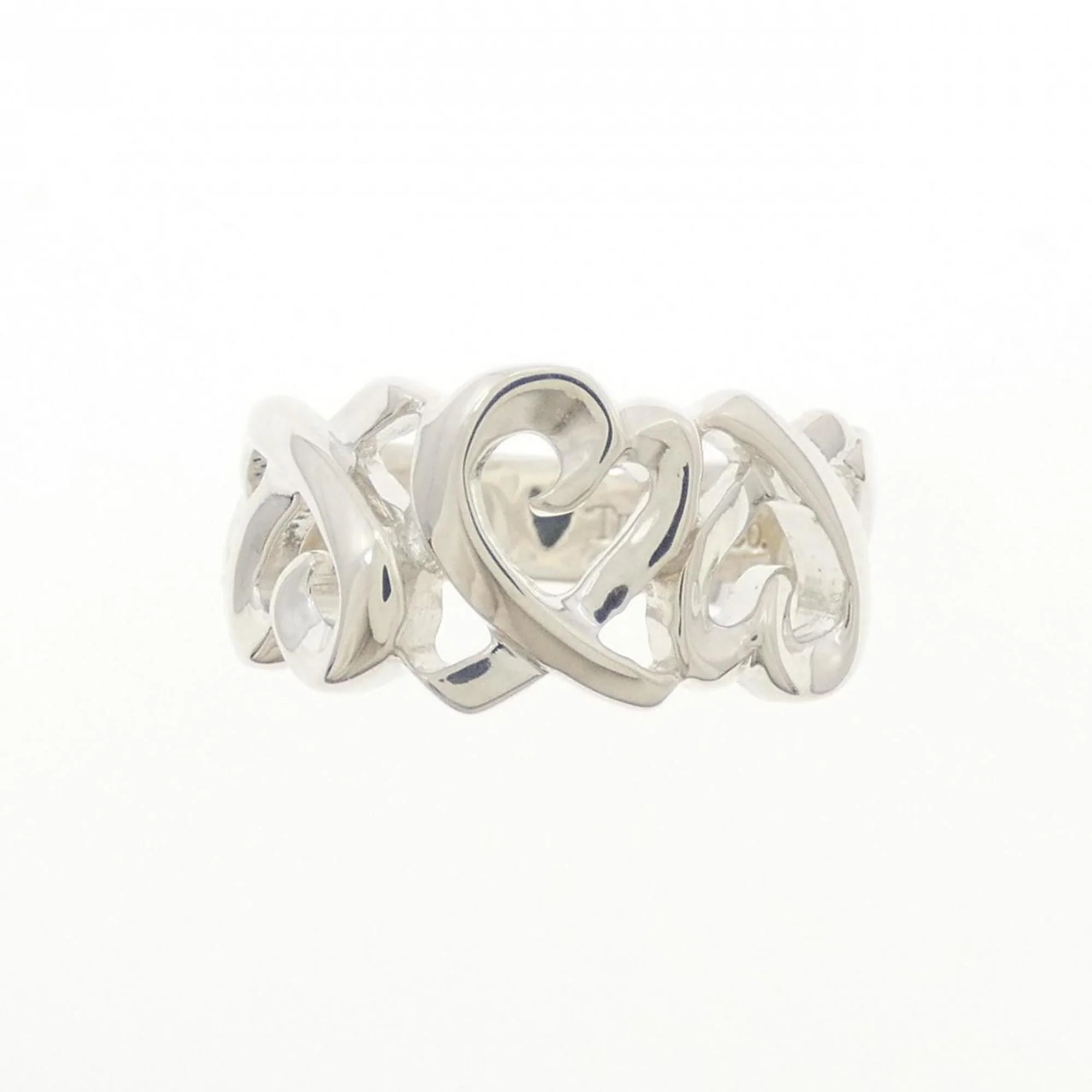 Triple Loving Heart Ring Sterling Silver - Image 2
