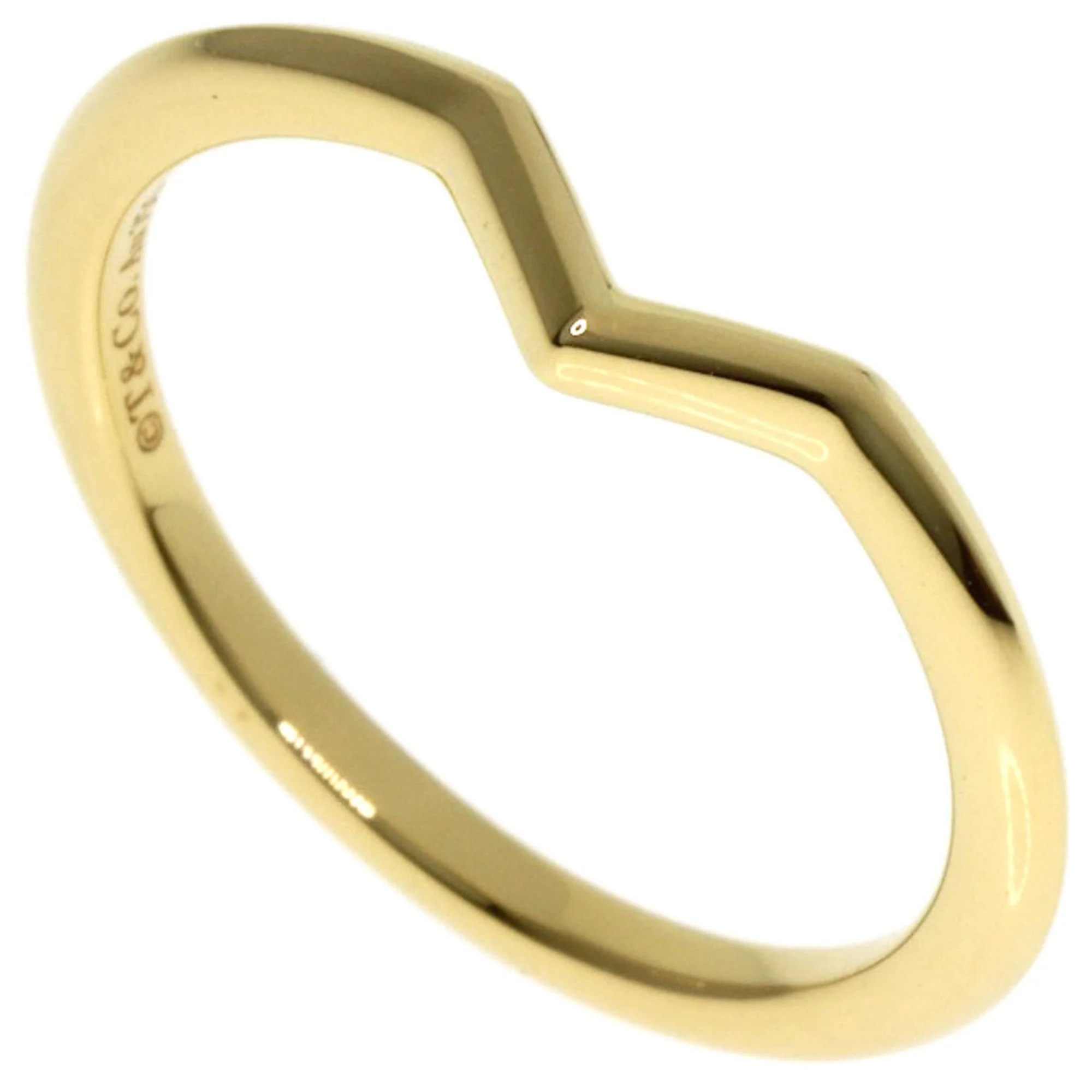 V-Band Ring 18K Yellow Gold