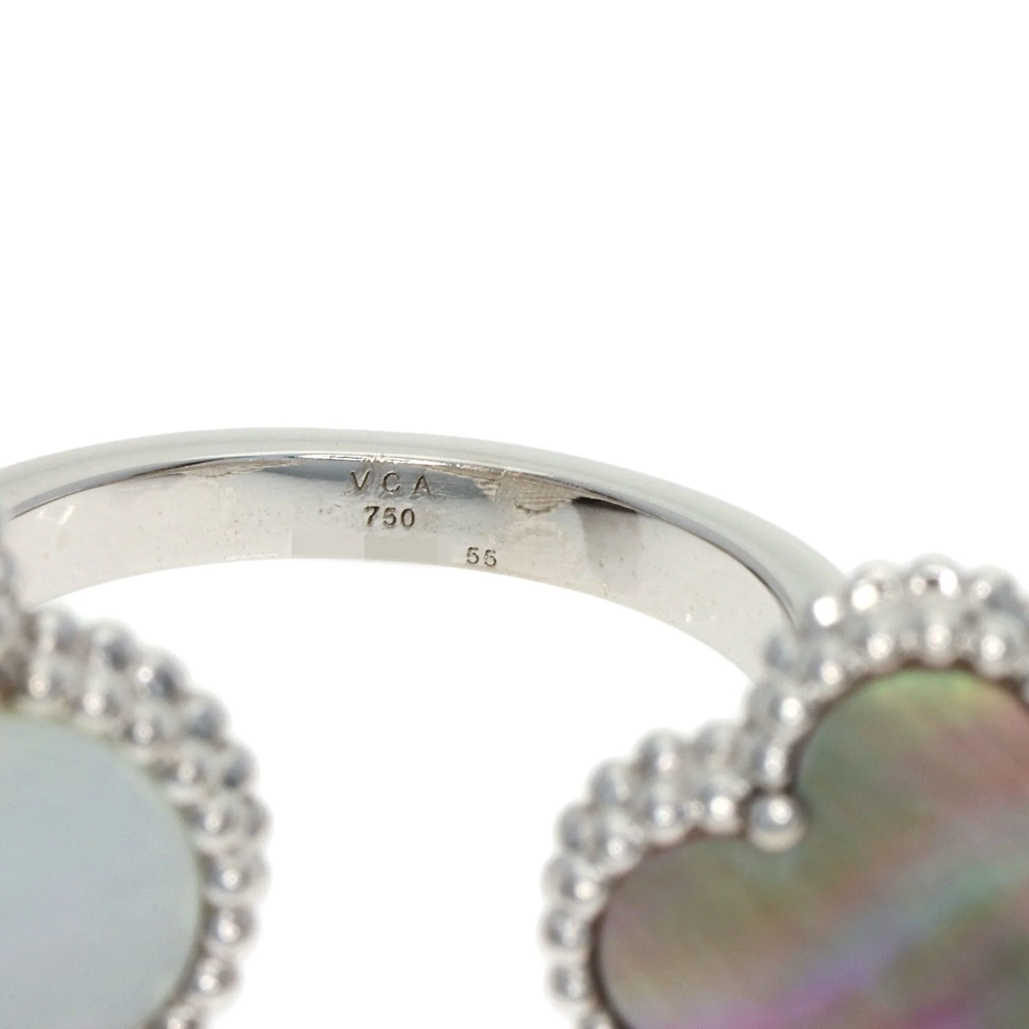 Alhambra Ring 18K White Gold - Image 5