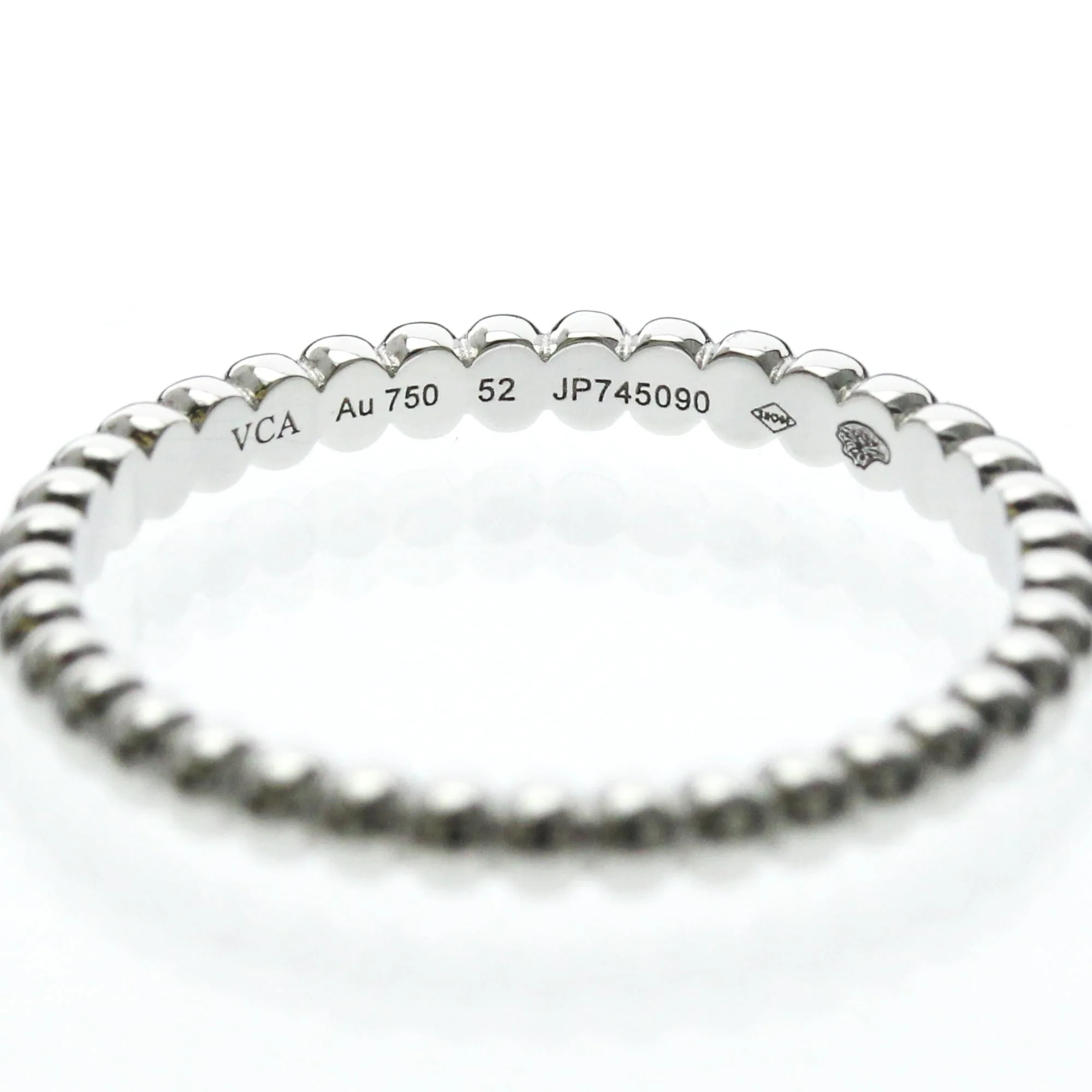 Perle Ring 18K White Gold Mini - Image 5
