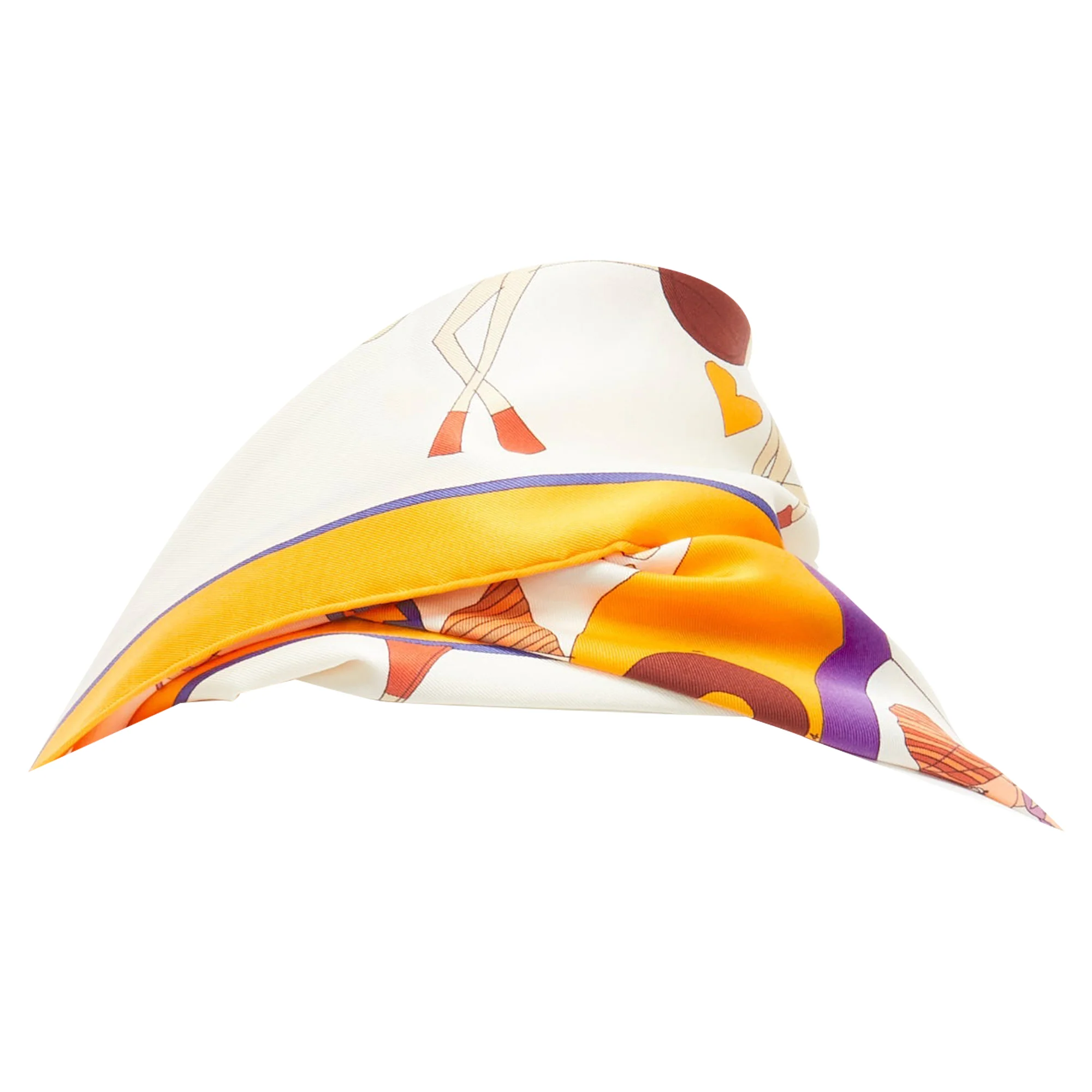 Hermes silk Un Amour De Cheval print scarf - Image 5