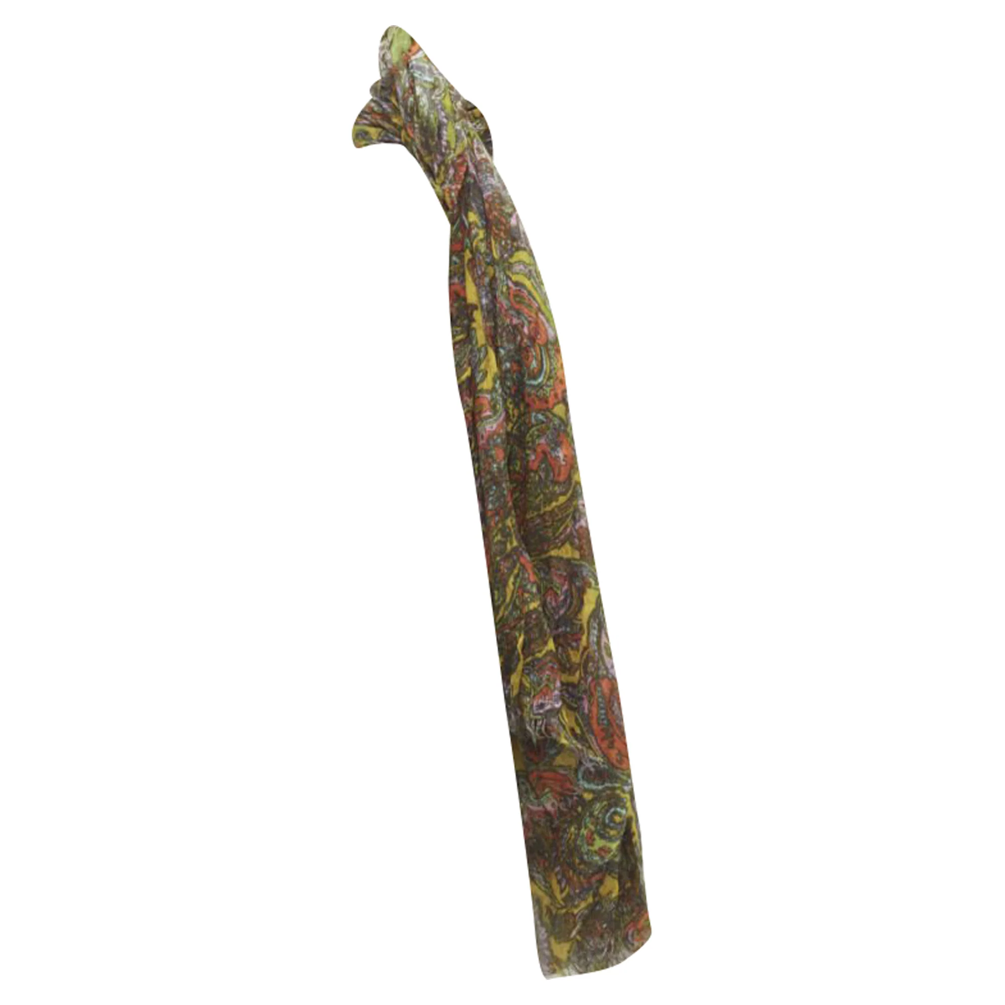 Louis Vuitton cashmere silk paisley scarf - Image 3