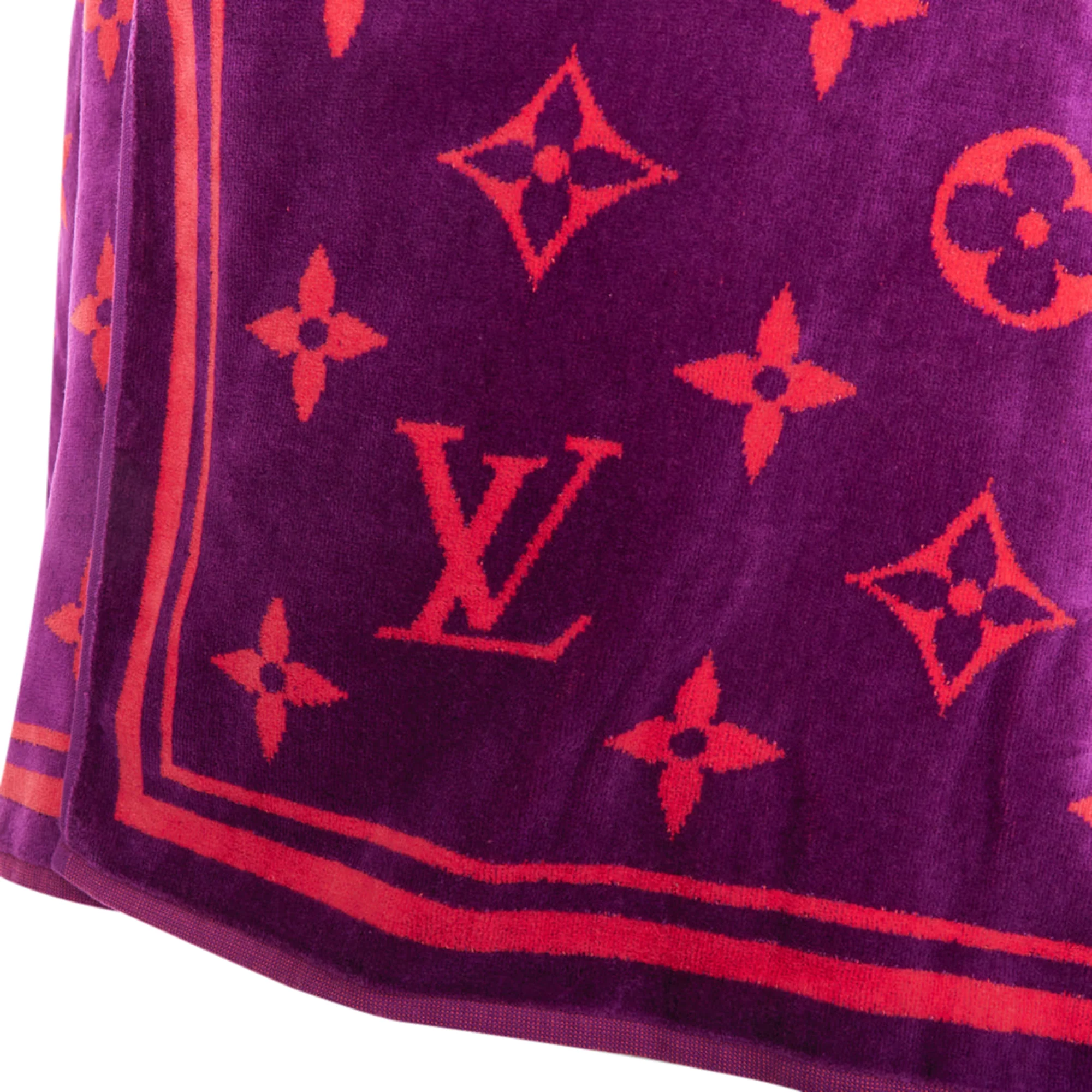 Louis Vuitton Vuittamins cotton LV monogram beach towel - Image 6