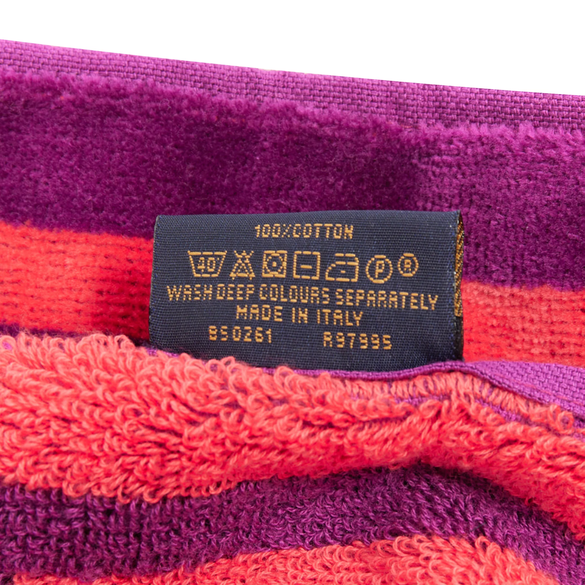 Louis Vuitton Vuittamins cotton LV monogram beach towel - Image 9