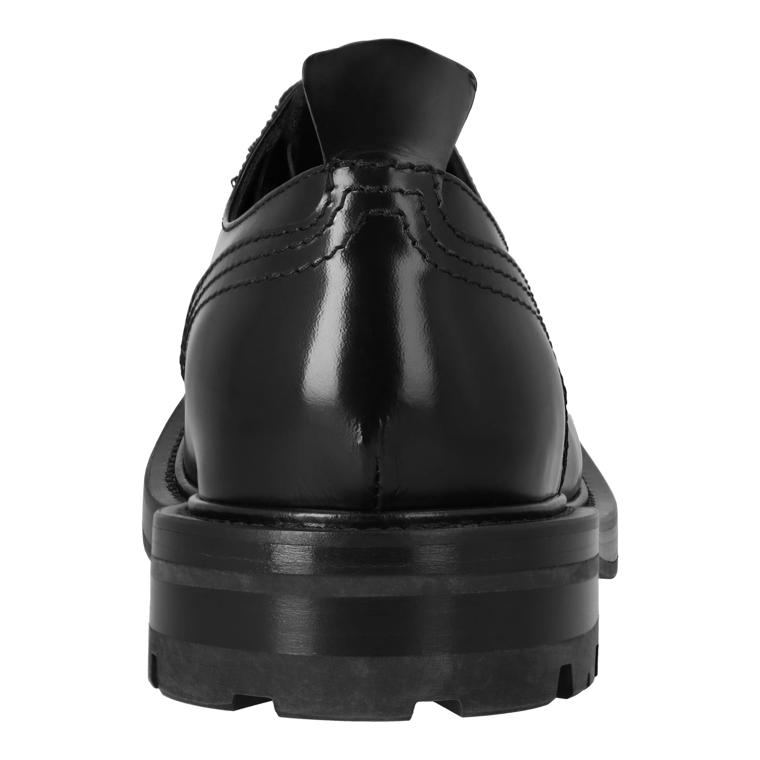 Men's Alexander McQueen Ridged Sole Lace-Up 'Black' - Image 3